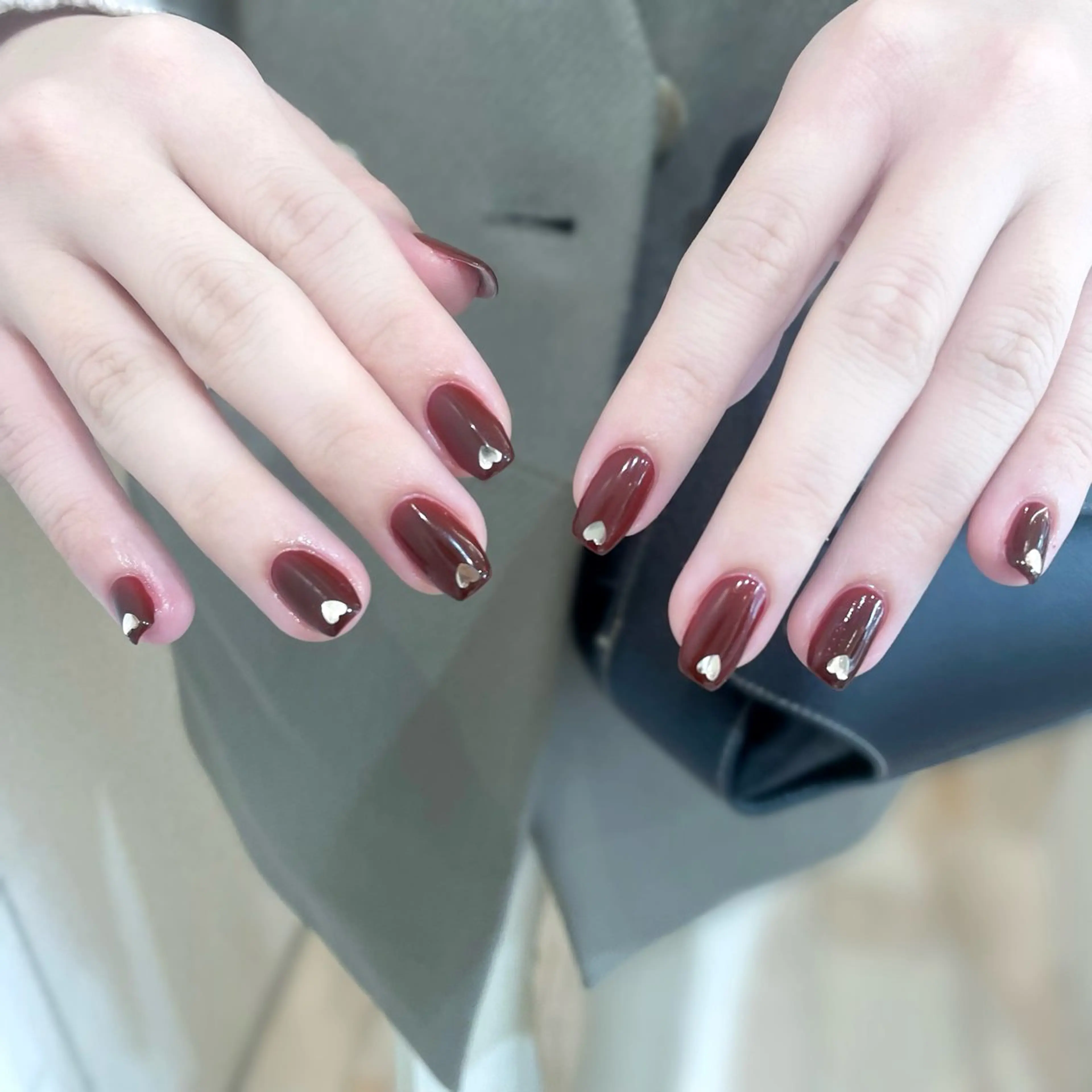 ネイル シンプルネイル ハンドネイル Tsuki🌙/渋谷 /パラジェルのネイルデザイン