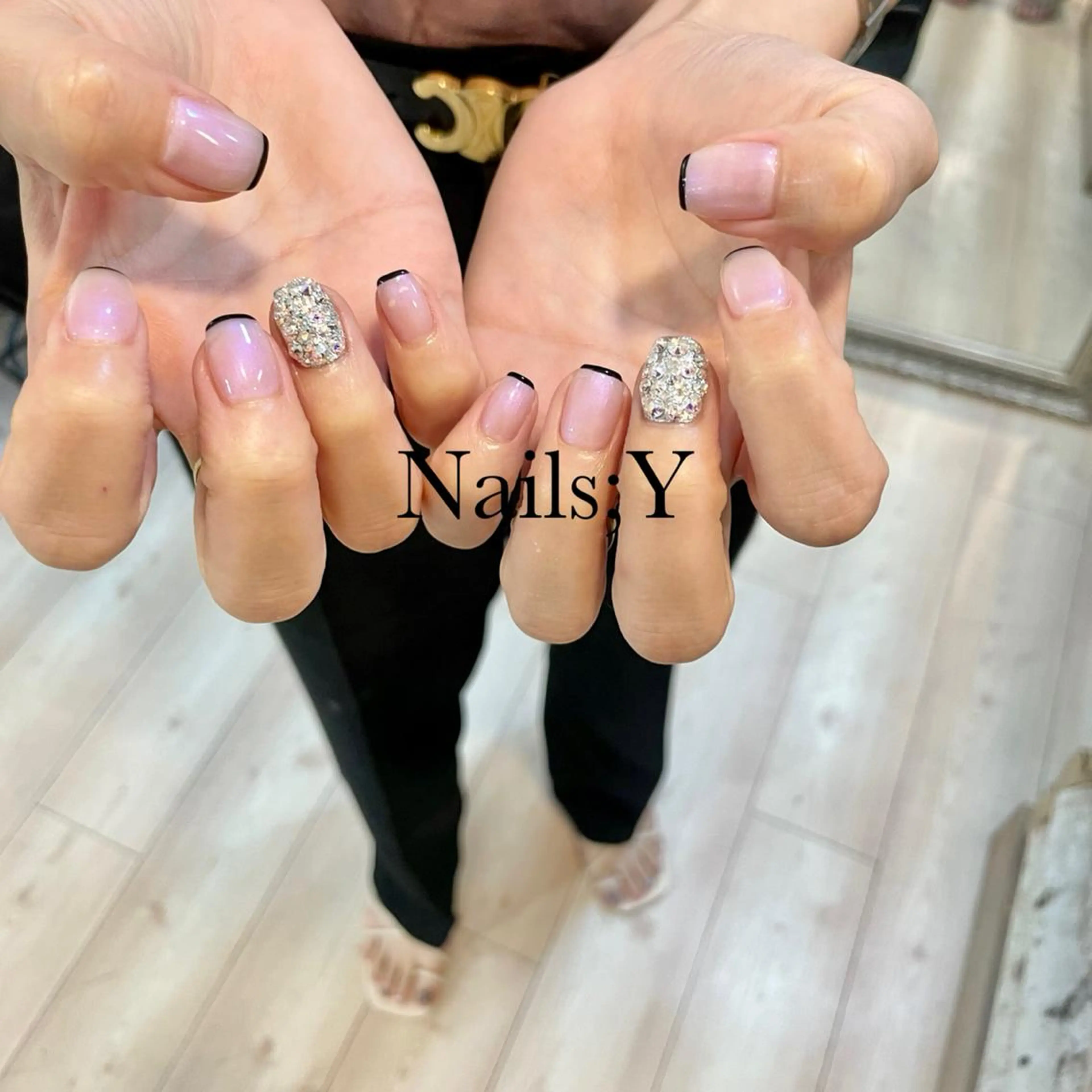 ネイル 持ち込み ショートネイル yo koのネイルデザイン