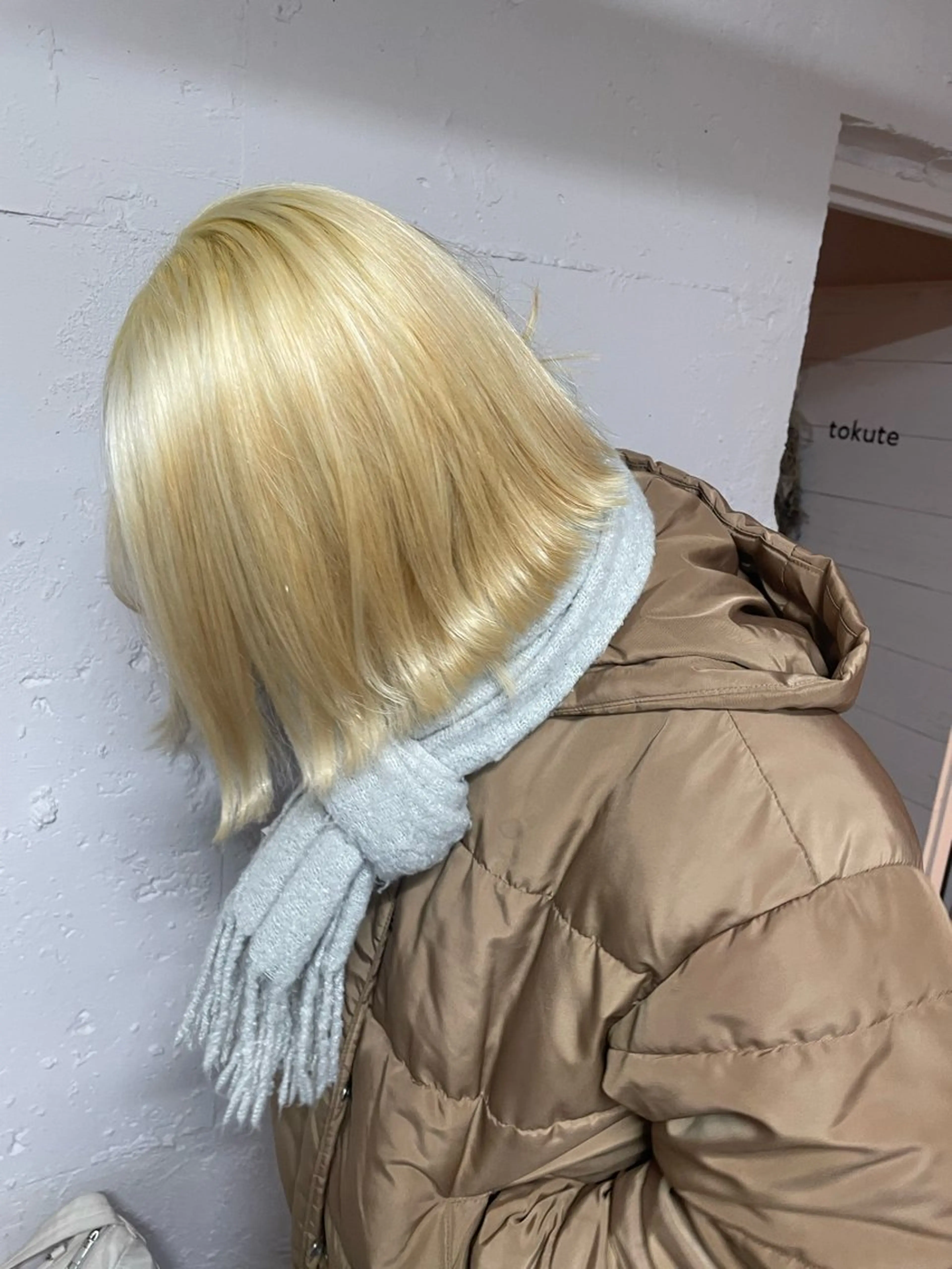 ショート ヘアカラー tokute 中野真咲🐺のヘアスタイル