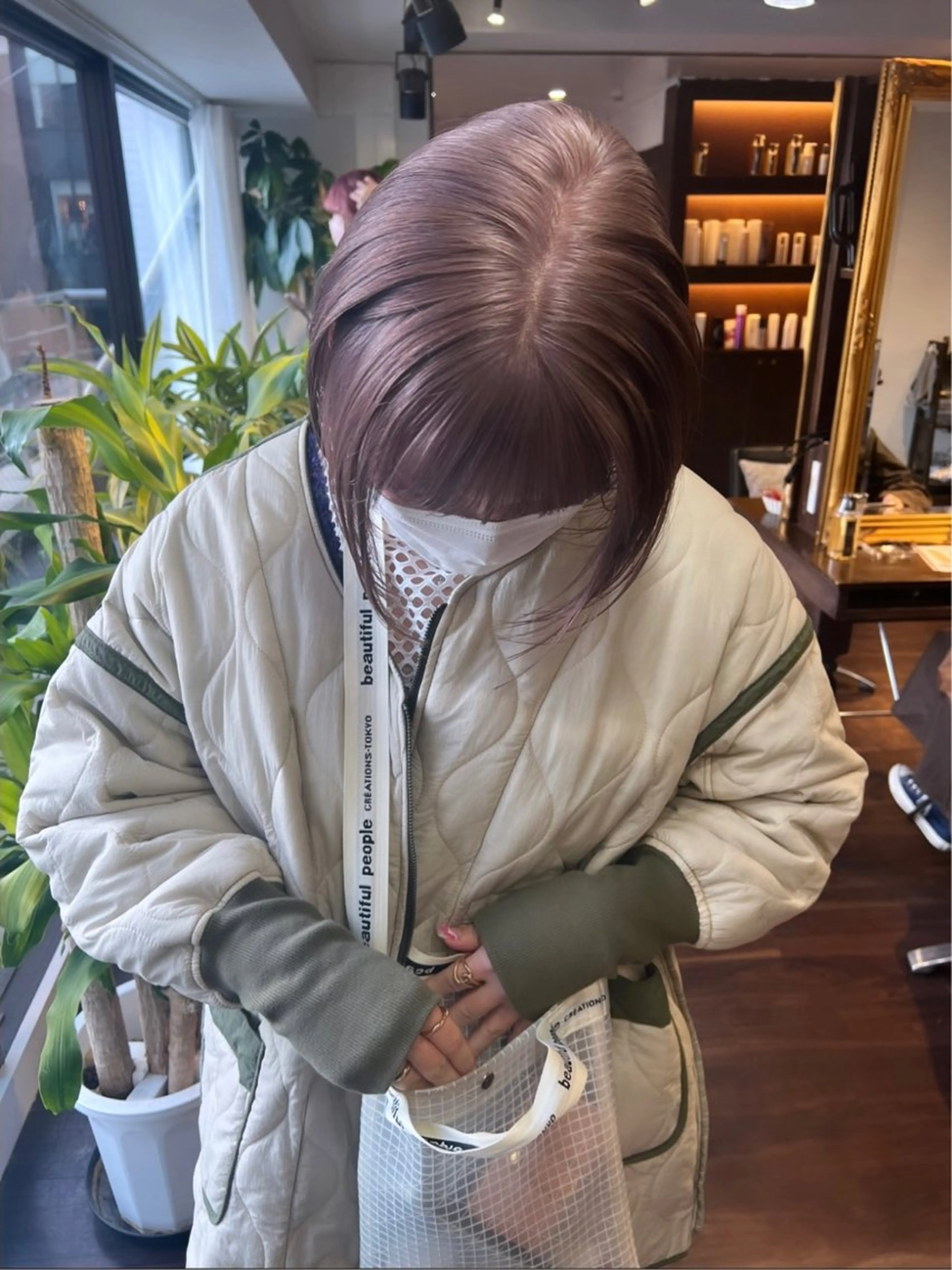 ショート カラー ブリーチ ケアブリーチ 透明感カラー デザインカラー ダブルカラー ハイトーン/ボブ 🎀sonokaのヘアスタイル