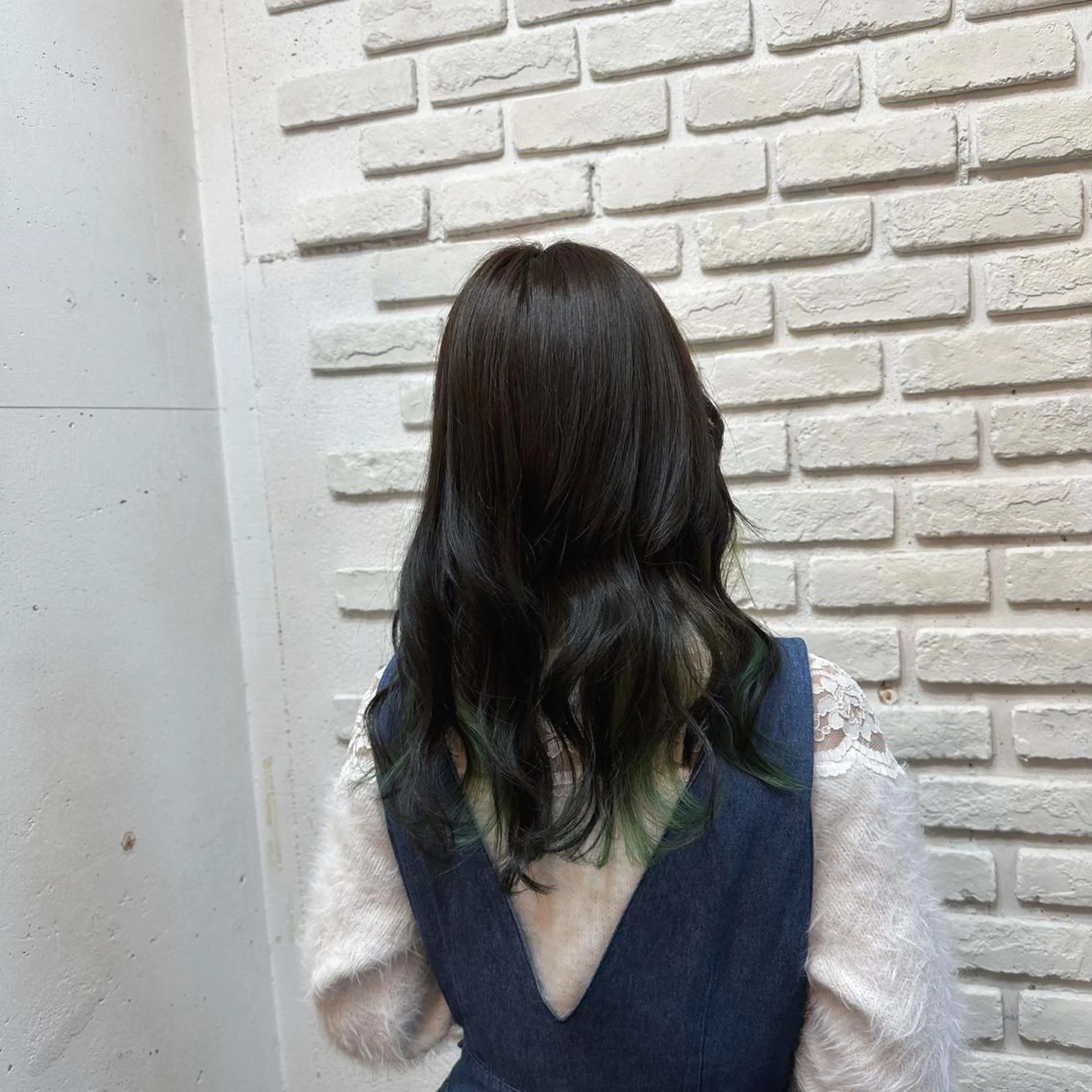 セミロング 池袋メンズ パーマ本多のヘアスタイル