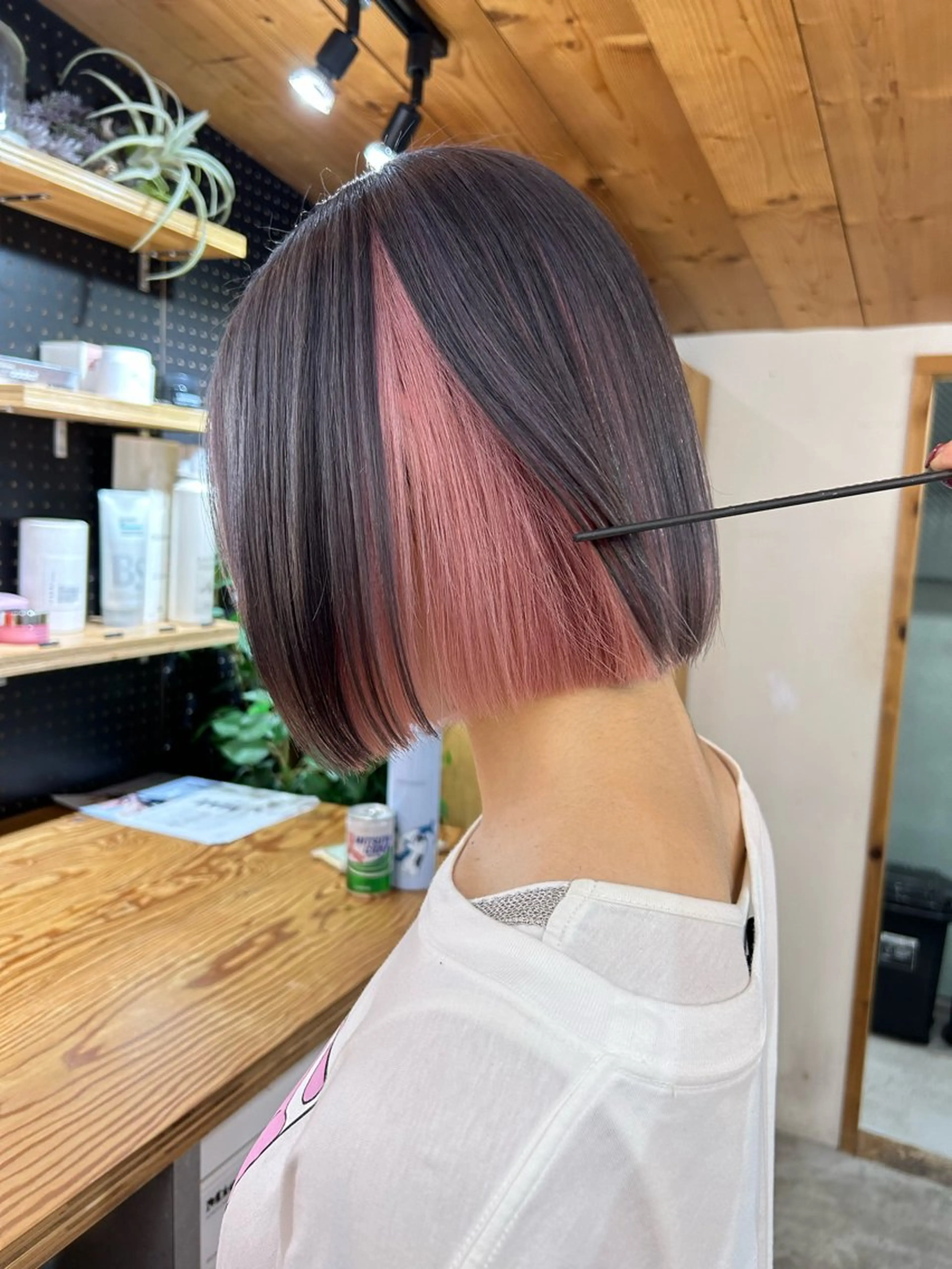 ショート カラー メンズ カット ヘアカラー トリートメント 🧸艶々韓国ヘア 🧁mizunaのヘアスタイル