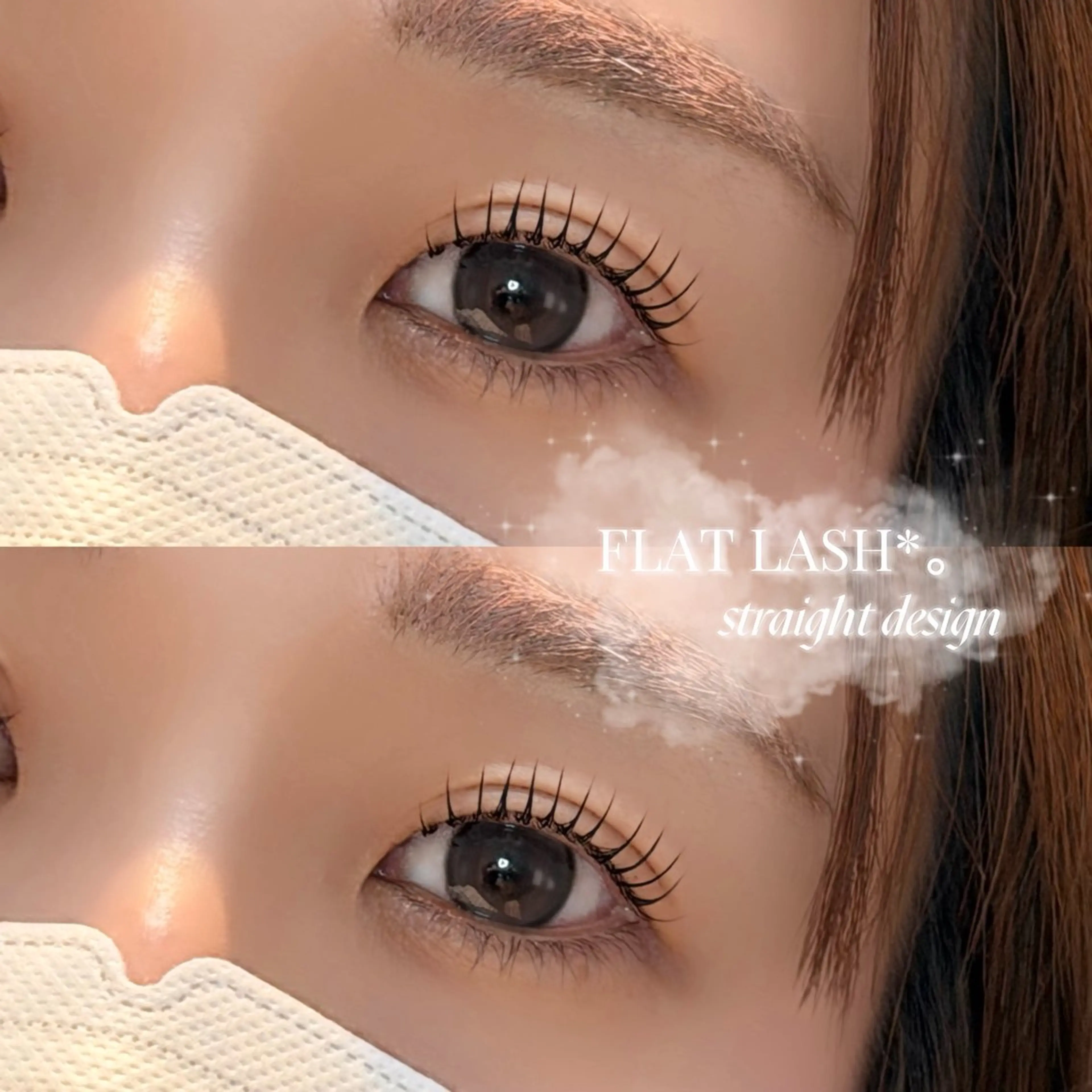 マツエク・マツパ まつげパーマ マツパ marin ︎_.のマツエク・マツパデザイン