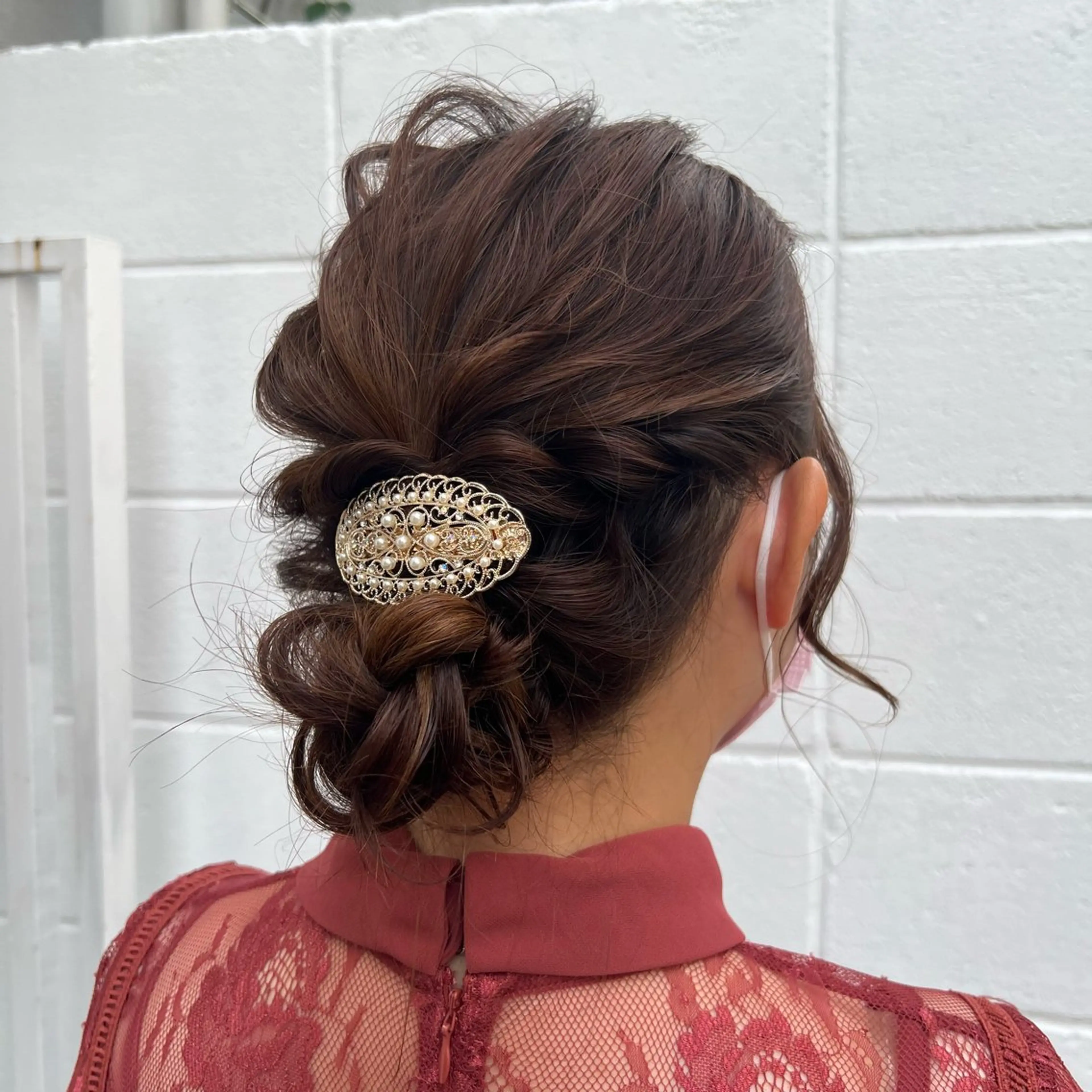 ヘアアレンジ ヘアセット インナーカラー♡ Nanakoのヘアスタイル