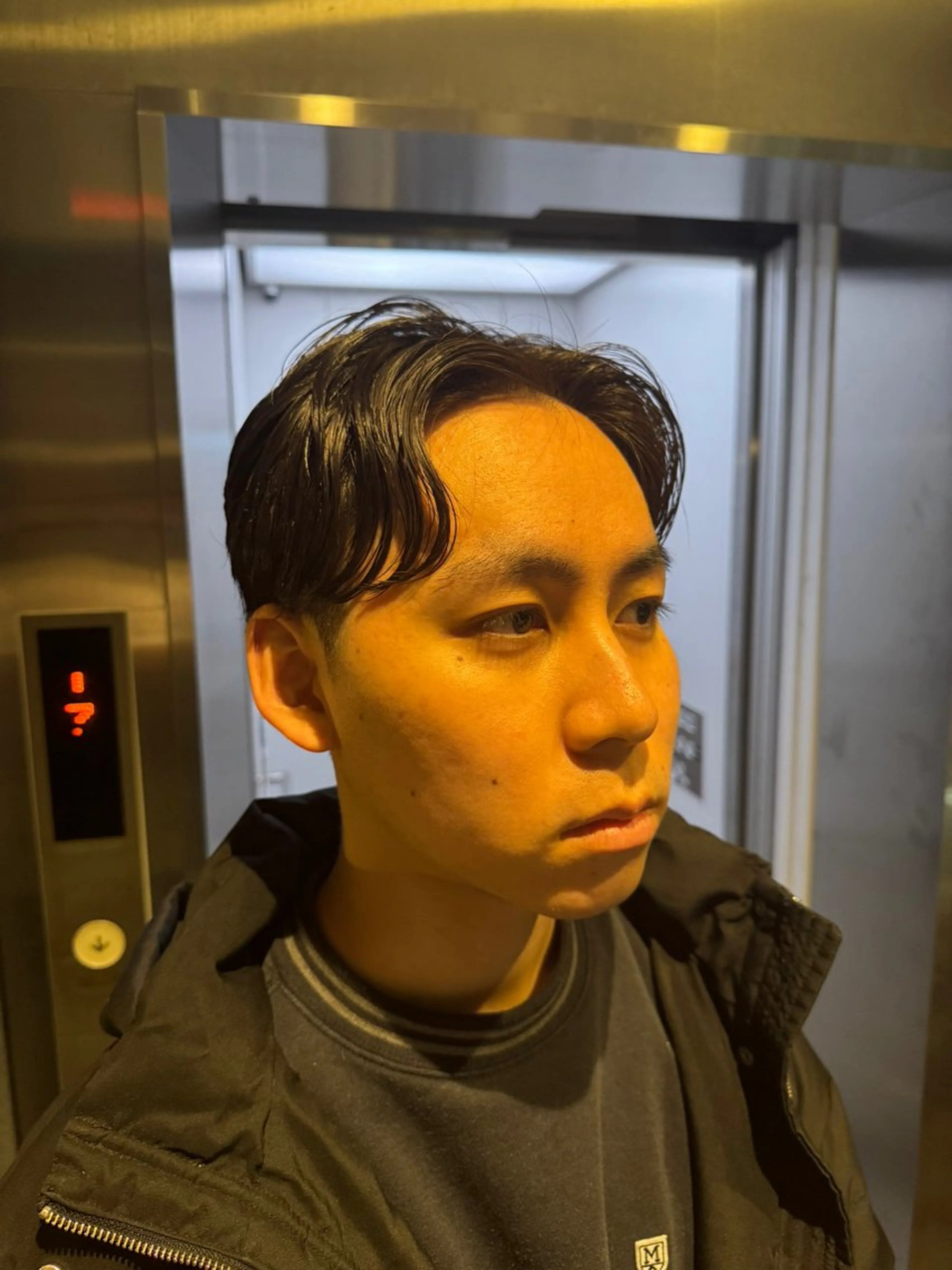 ショート パーマ カット パーマ トリートメント 天野 心太郎のヘアスタイル