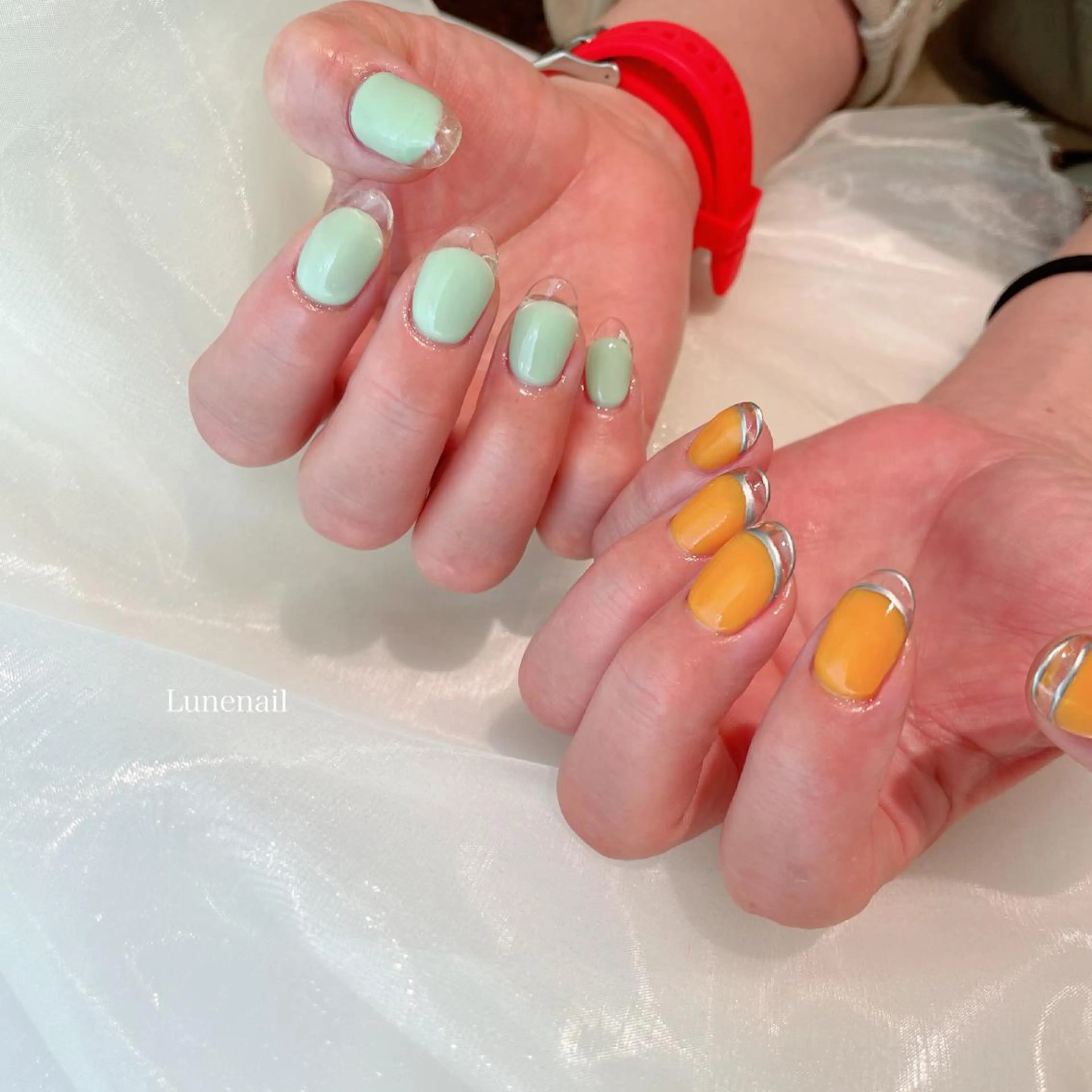 ミディアム Lune nailのネイルデザイン
