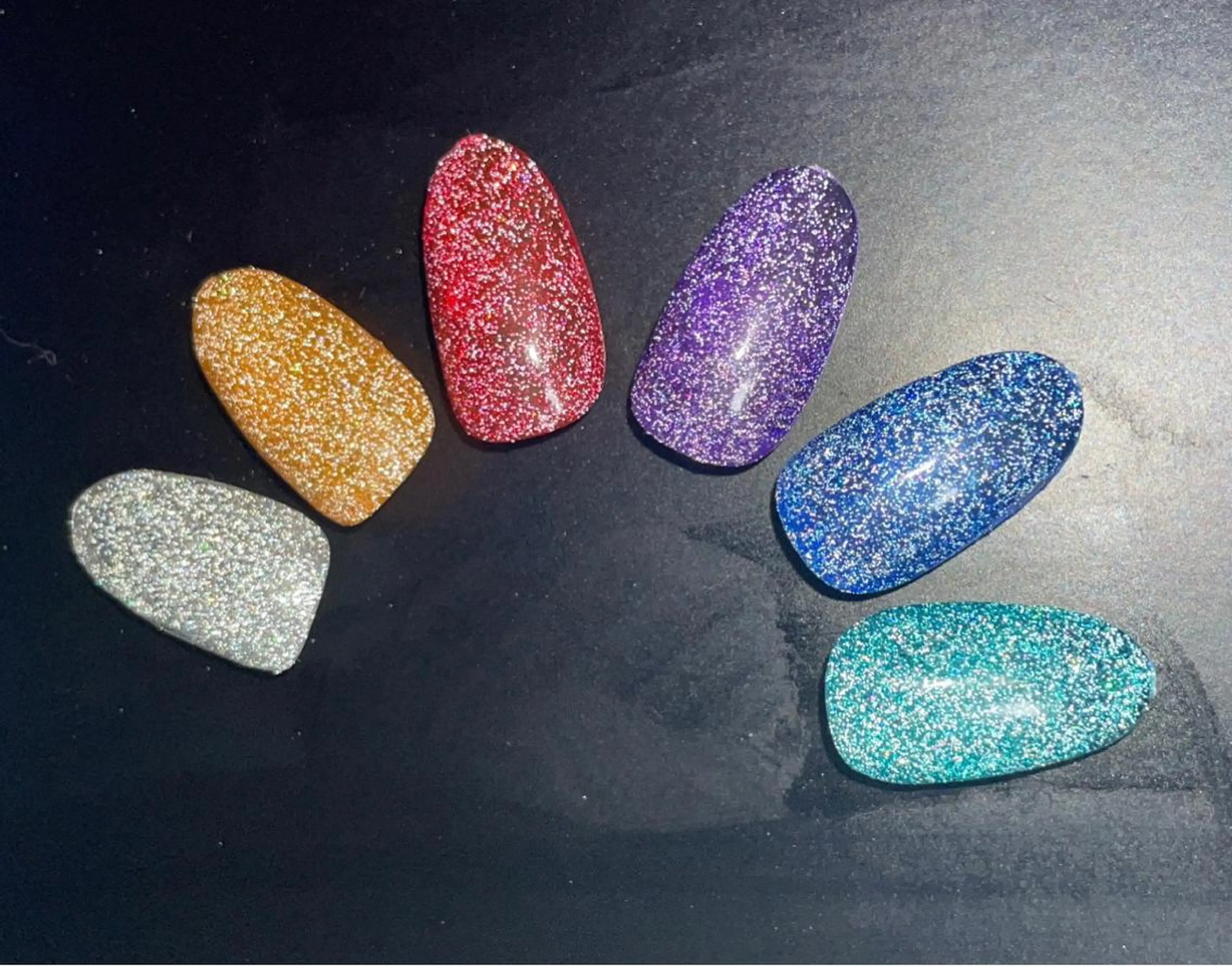 ネイル フラッシュネイル shark_nail Aのネイルデザイン