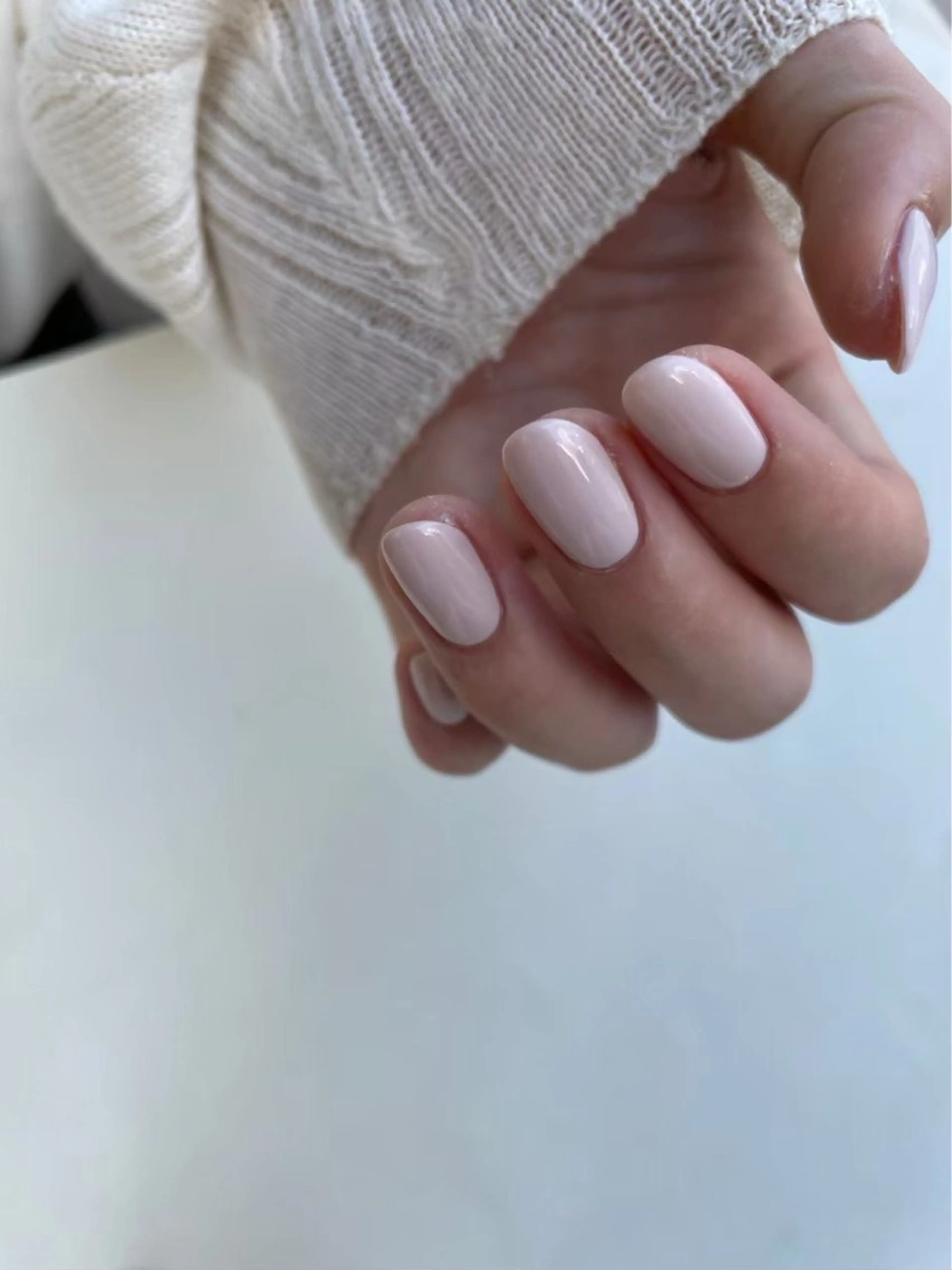 ネイル ワンカラーネイル lolo. 美紗稀のネイルデザイン