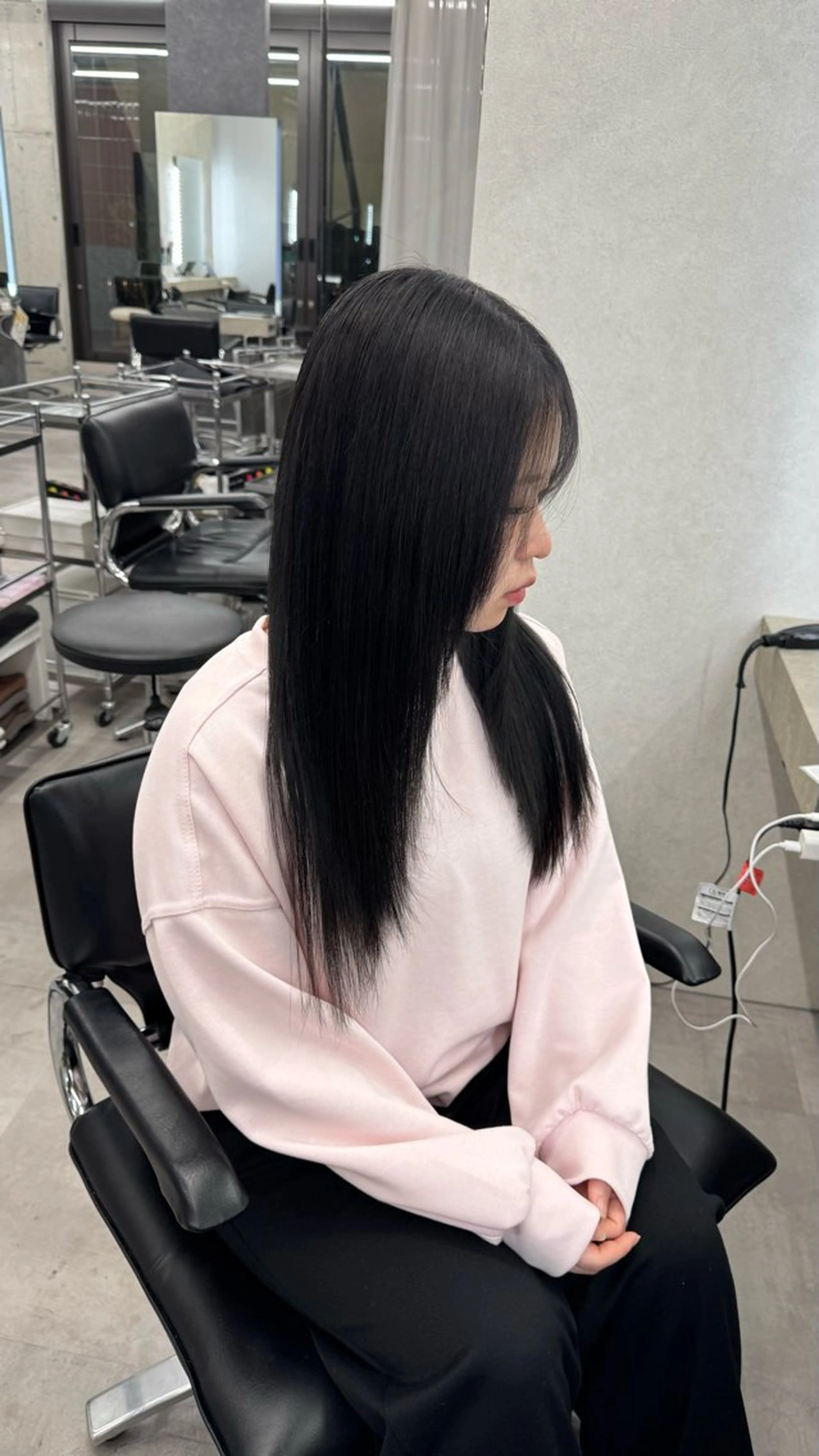 セミロング カラー ブロンド 透明感カラー ヘアカラー shio ハイトーン 💗【福岡天神】のヘアスタイル