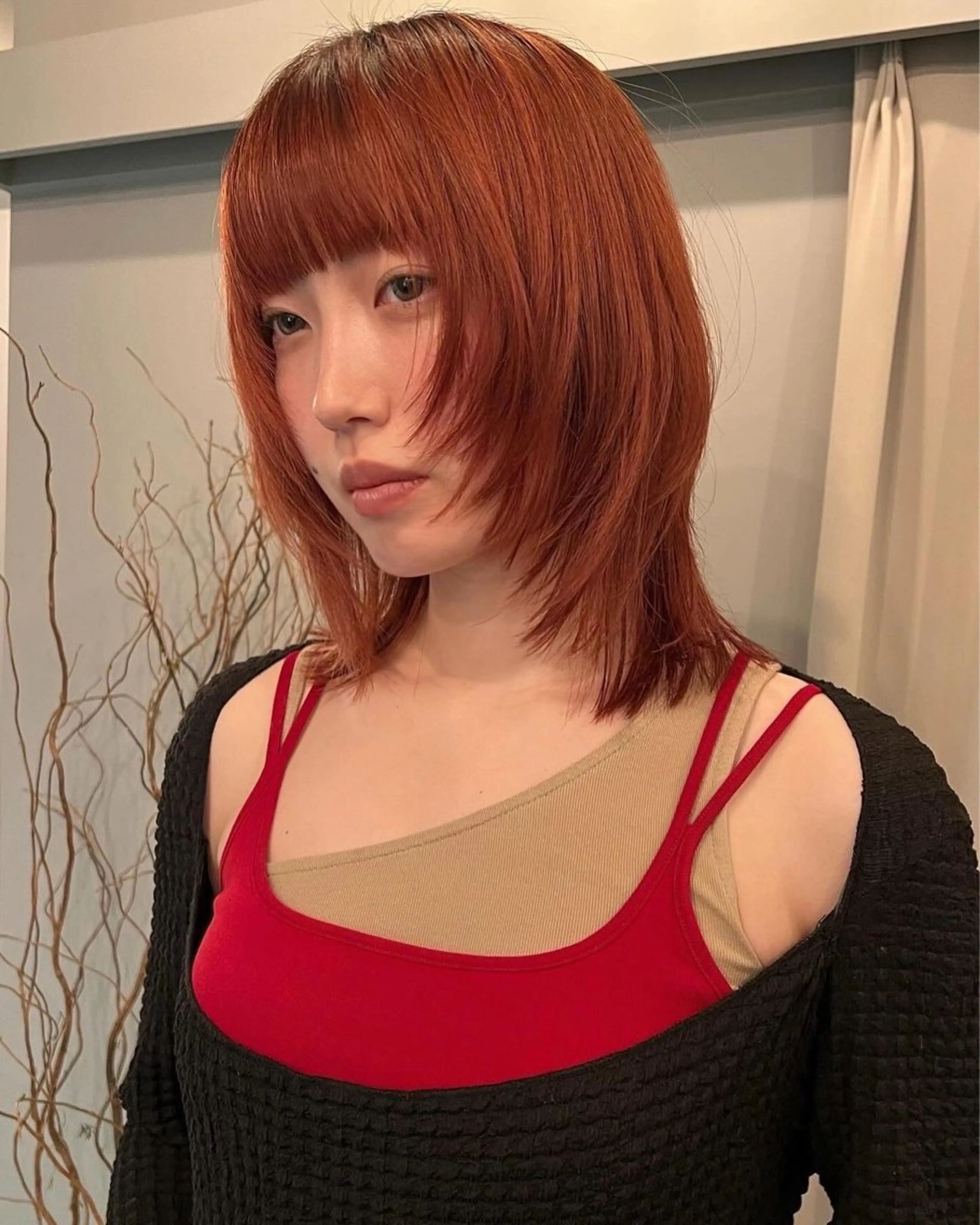 ミディアム 似合わせカット 🌿‬しゃらのヘアスタイル