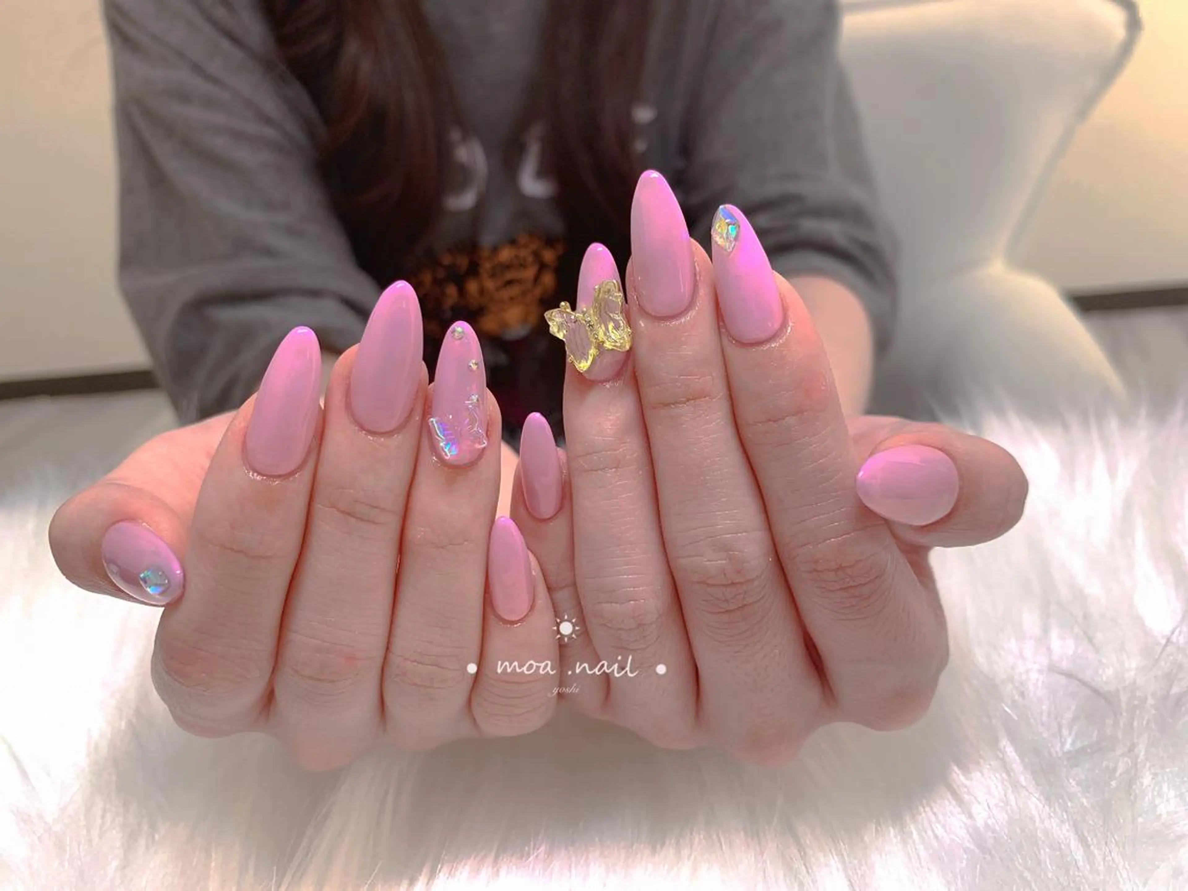 ネイル スカルプネイル MoaNail🫶 Yoshiのネイルデザイン