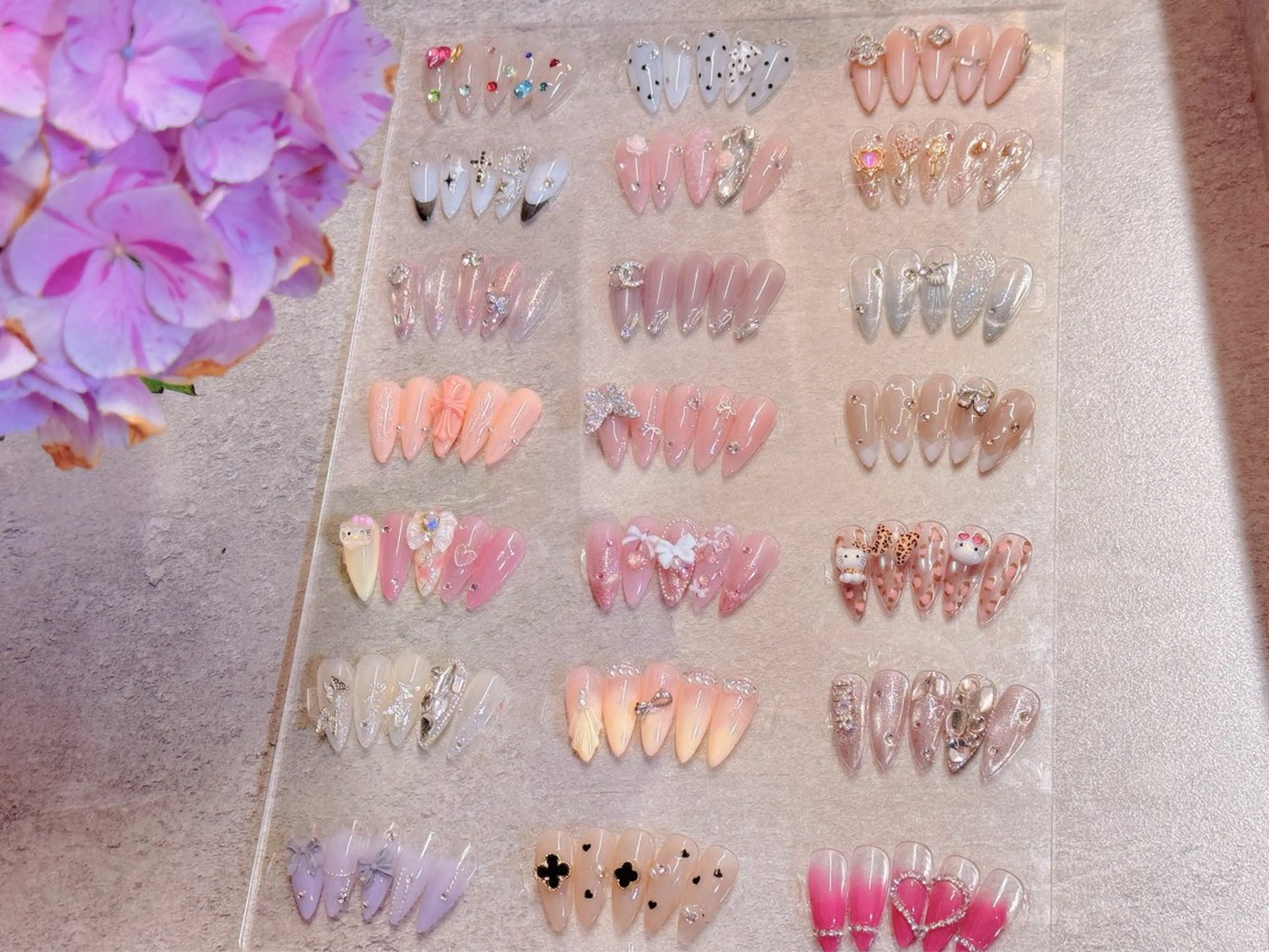ネイル ハンドネイル Lavender nail·中島公園のネイルデザイン
