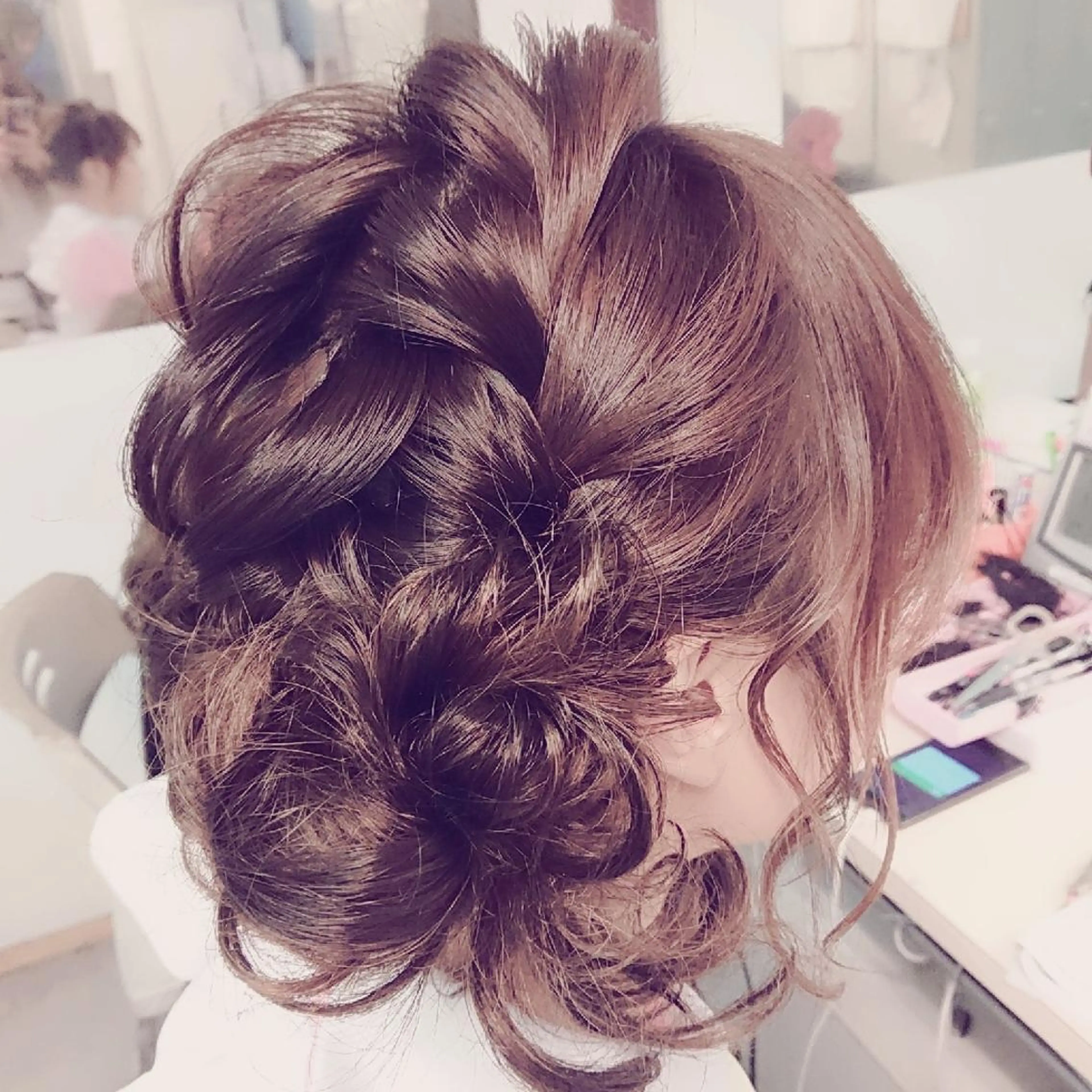 ヘアアレンジ ヘアセット Rêve なかやまのヘアスタイル