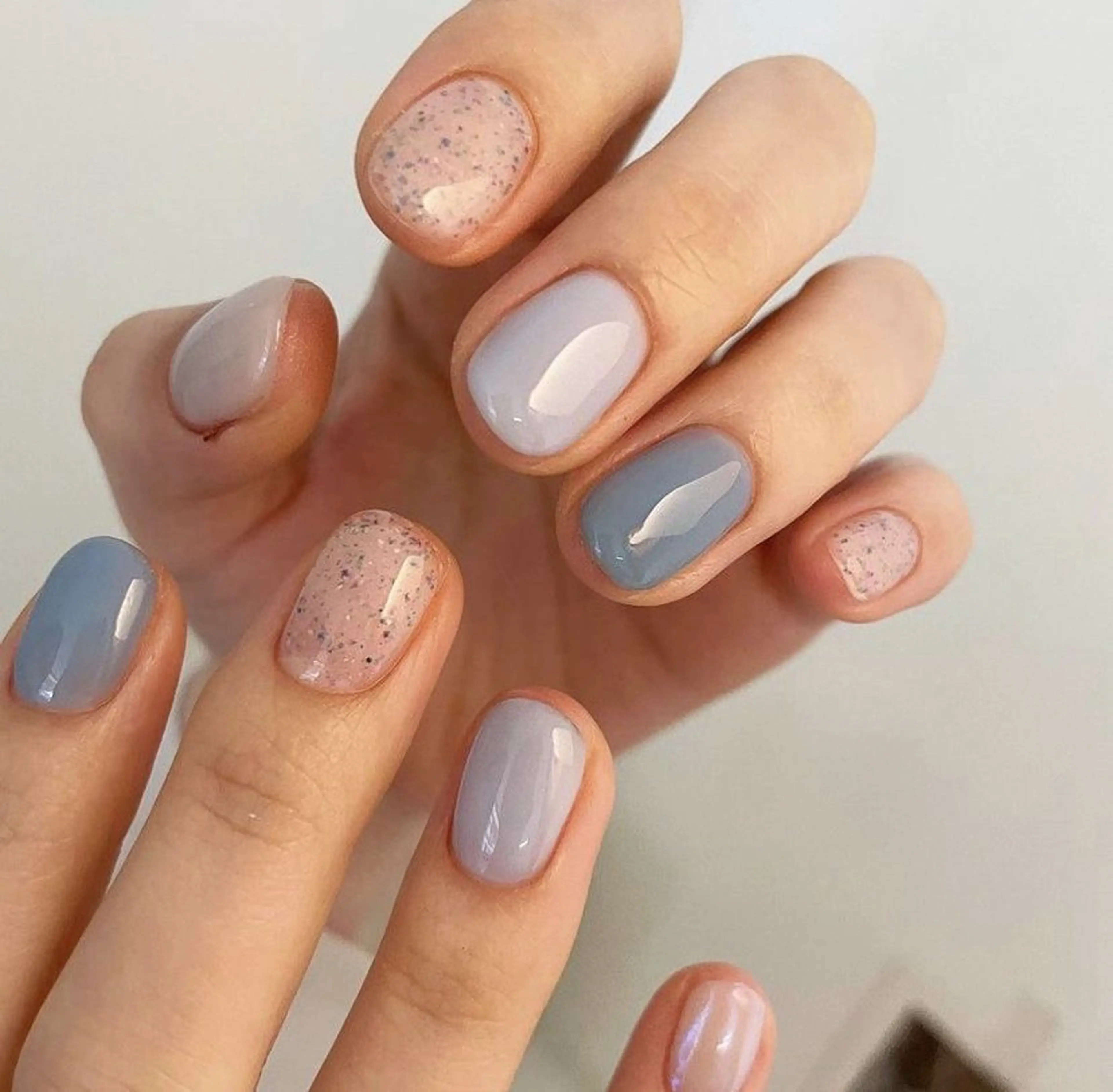 ネイル ハンドネイル ハイトーン/レイヤー nail 百咲💌のヘアスタイル