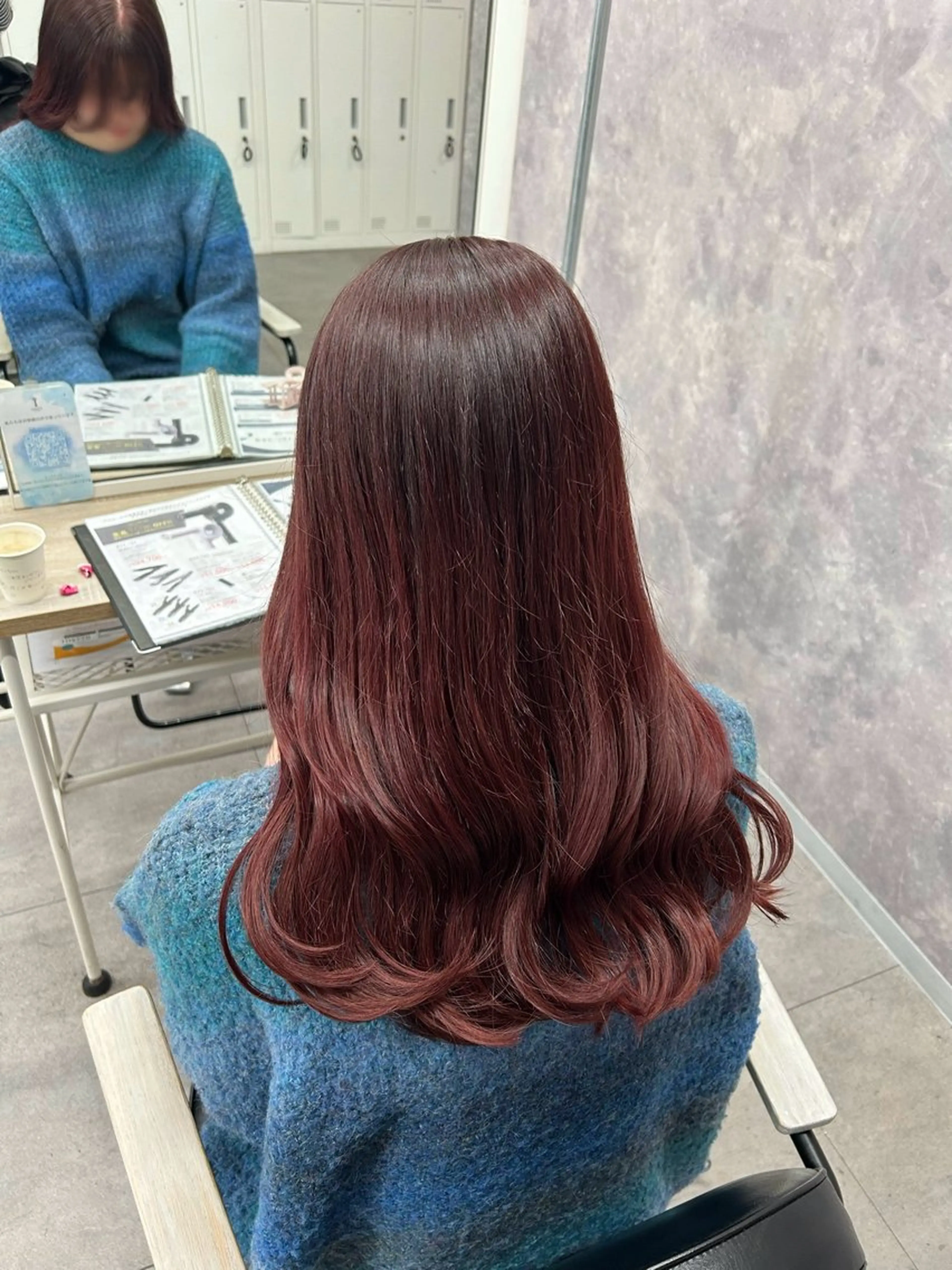 セミロング カラー ヘアカラー トリートメント 暖色カラー🪷 オタク美容師🎶のヘアスタイル