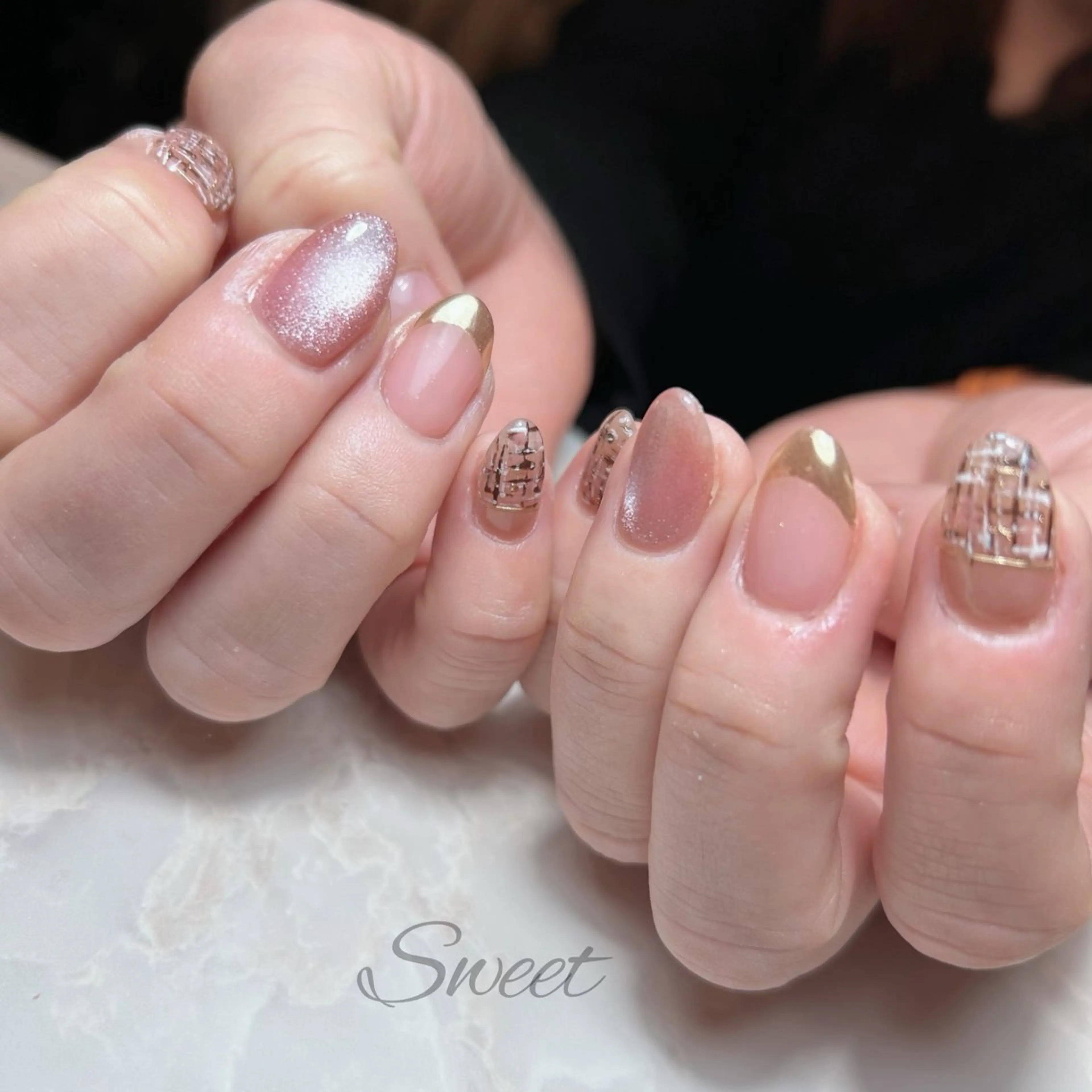 ネイル sweet 仲野陽子のネイルデザイン