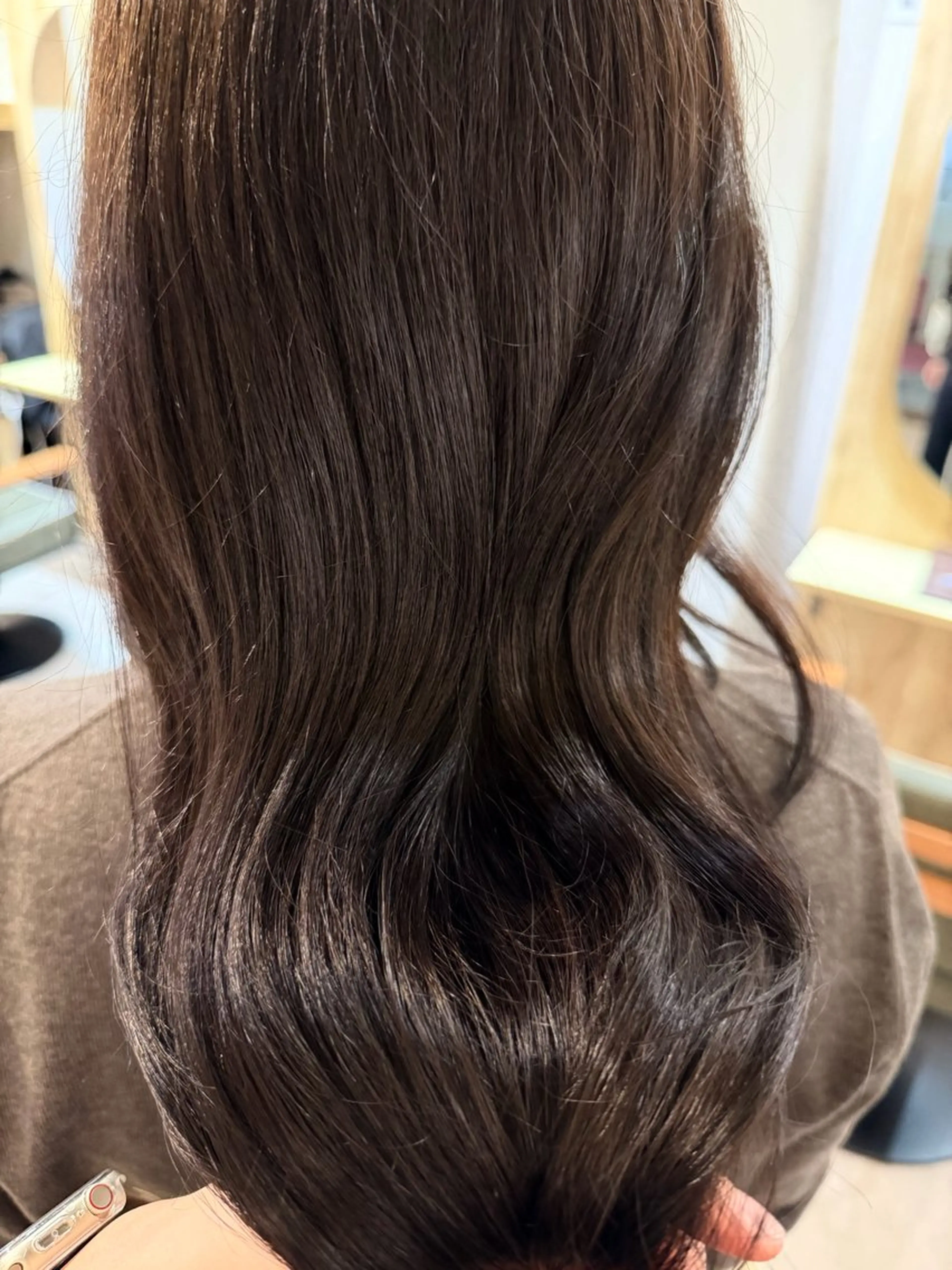 ミディアム ヘアカラー カラーモデル/烏丸 琴美のヘアスタイル