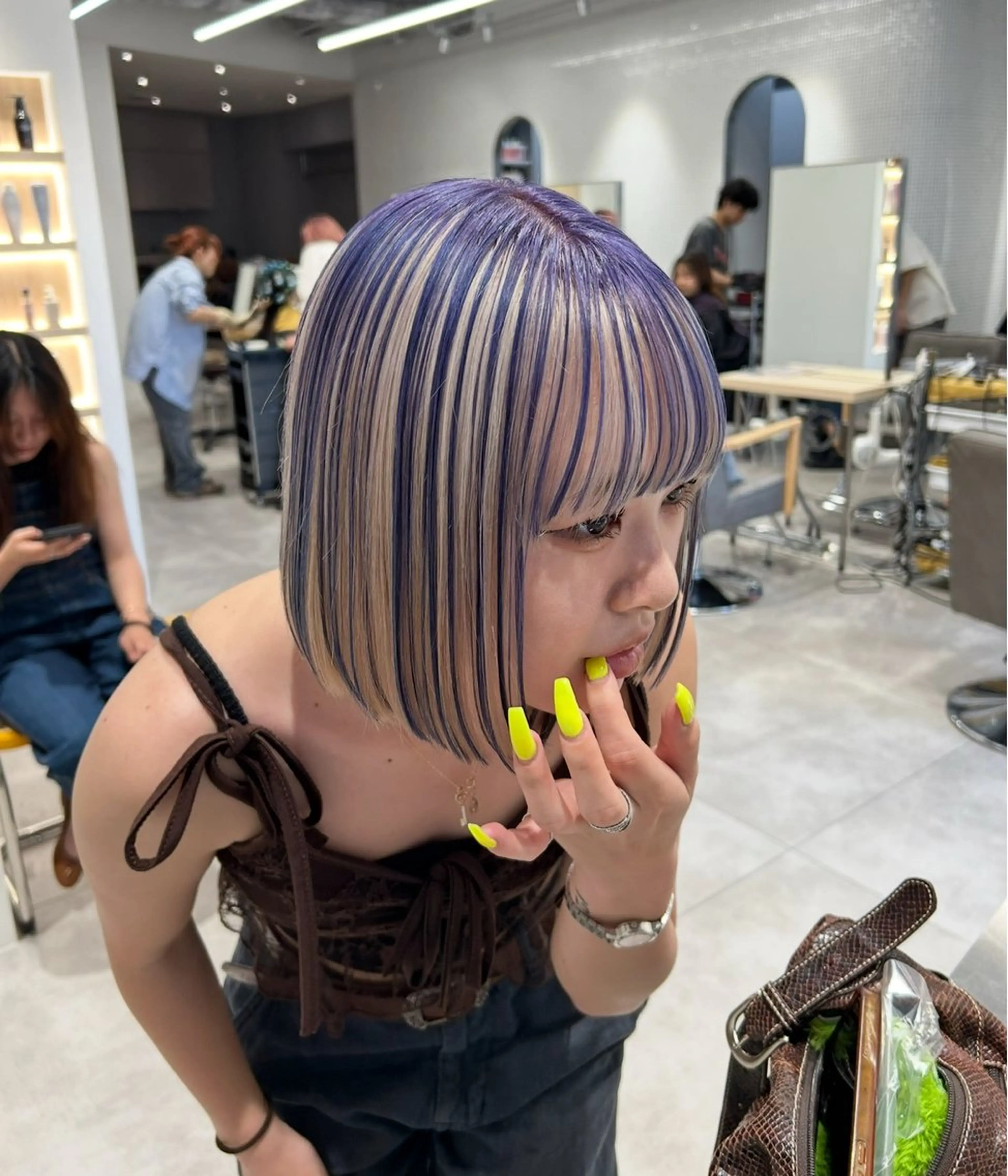 ミディアム ヘアカラー Unami  / RIZUMUのヘアスタイル