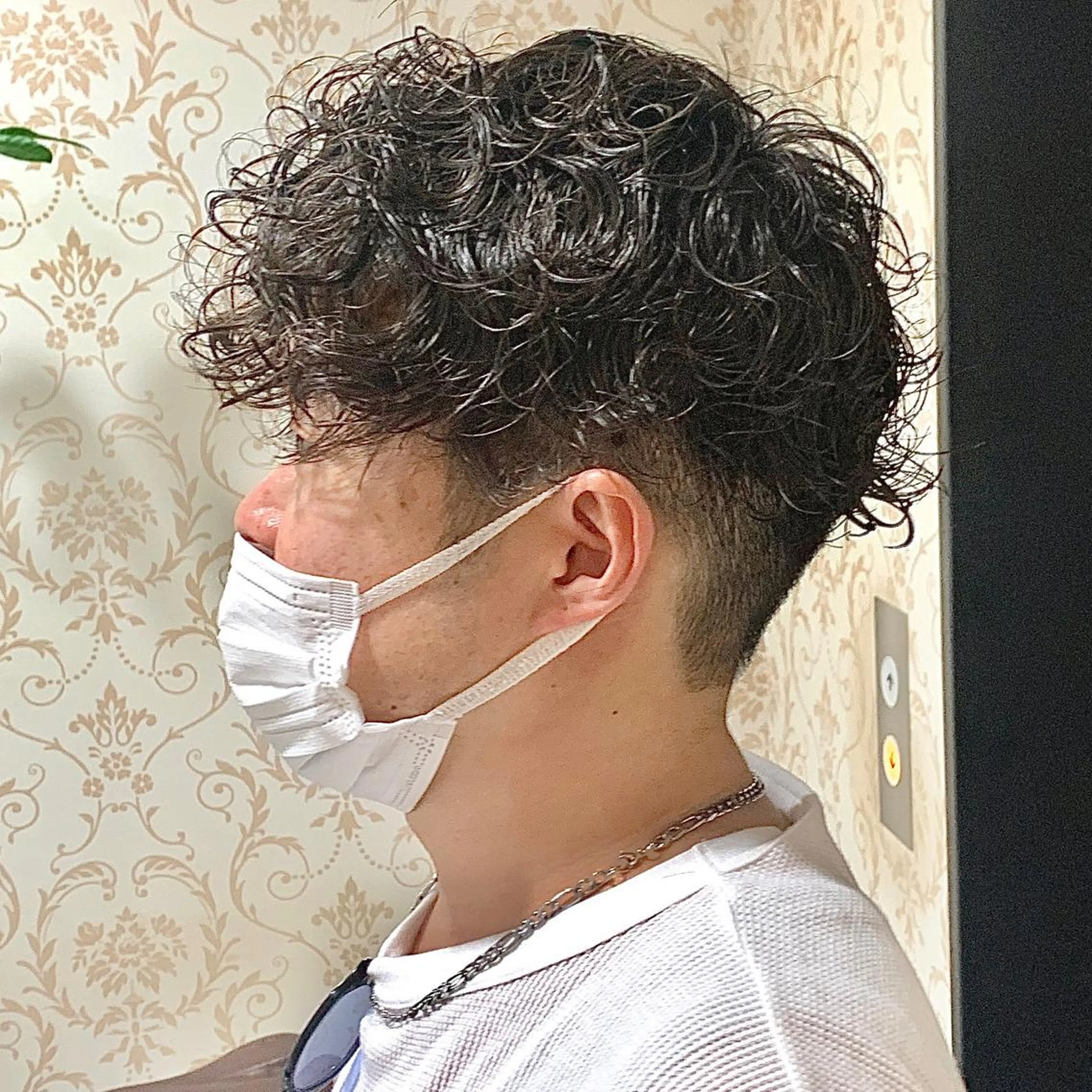 ショート パーマ メンズ カルマパーマ メンズ韓国風 メンズパーマ プードルパーマ スペインカール メンズパーマ&メンズ 縮毛矯正/平野/渋谷のヘアスタイル