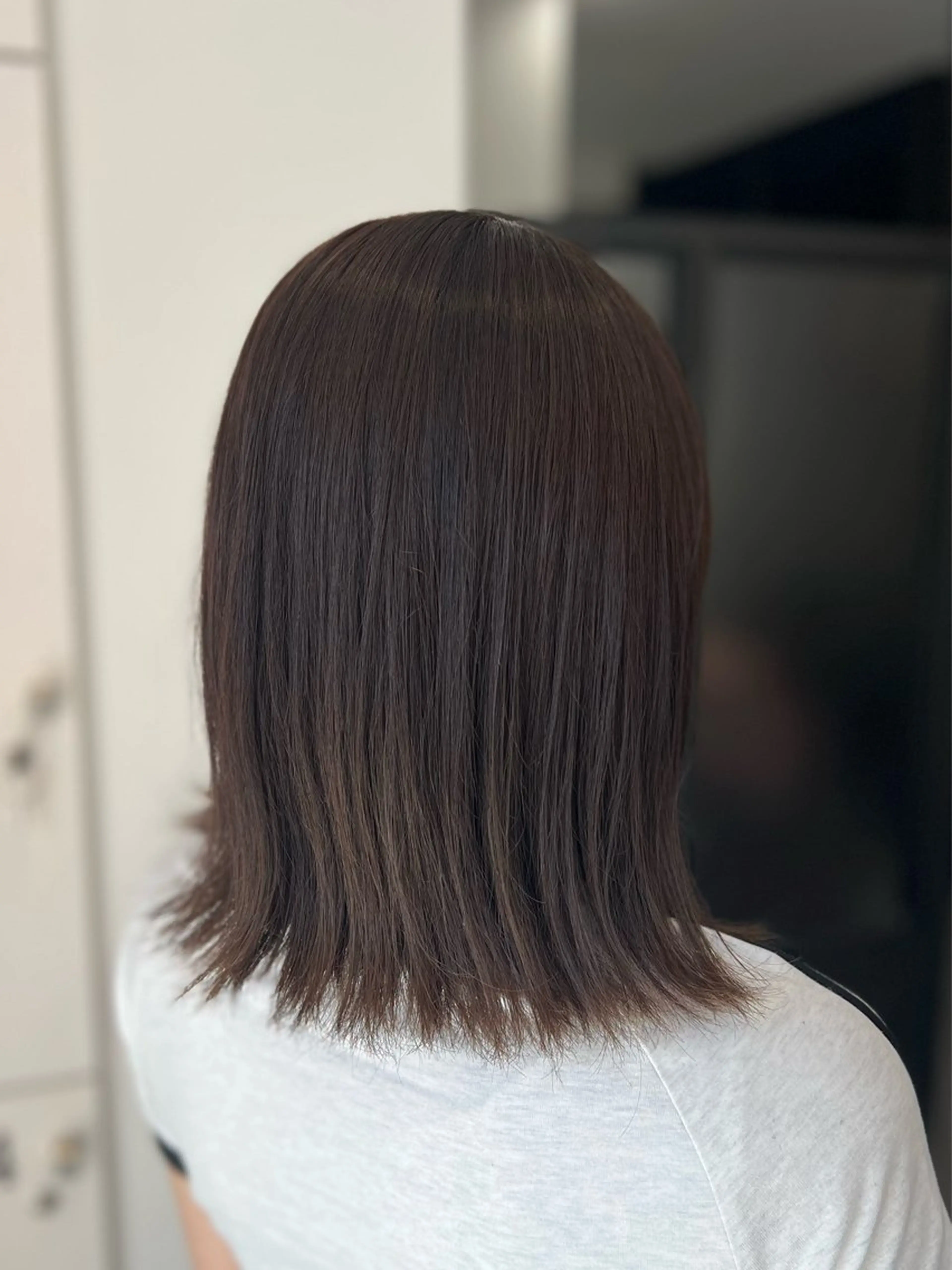 カラー ブラウンカラー ラベンダーカラー Dia ‎ アキヨシ ミユのヘアスタイル