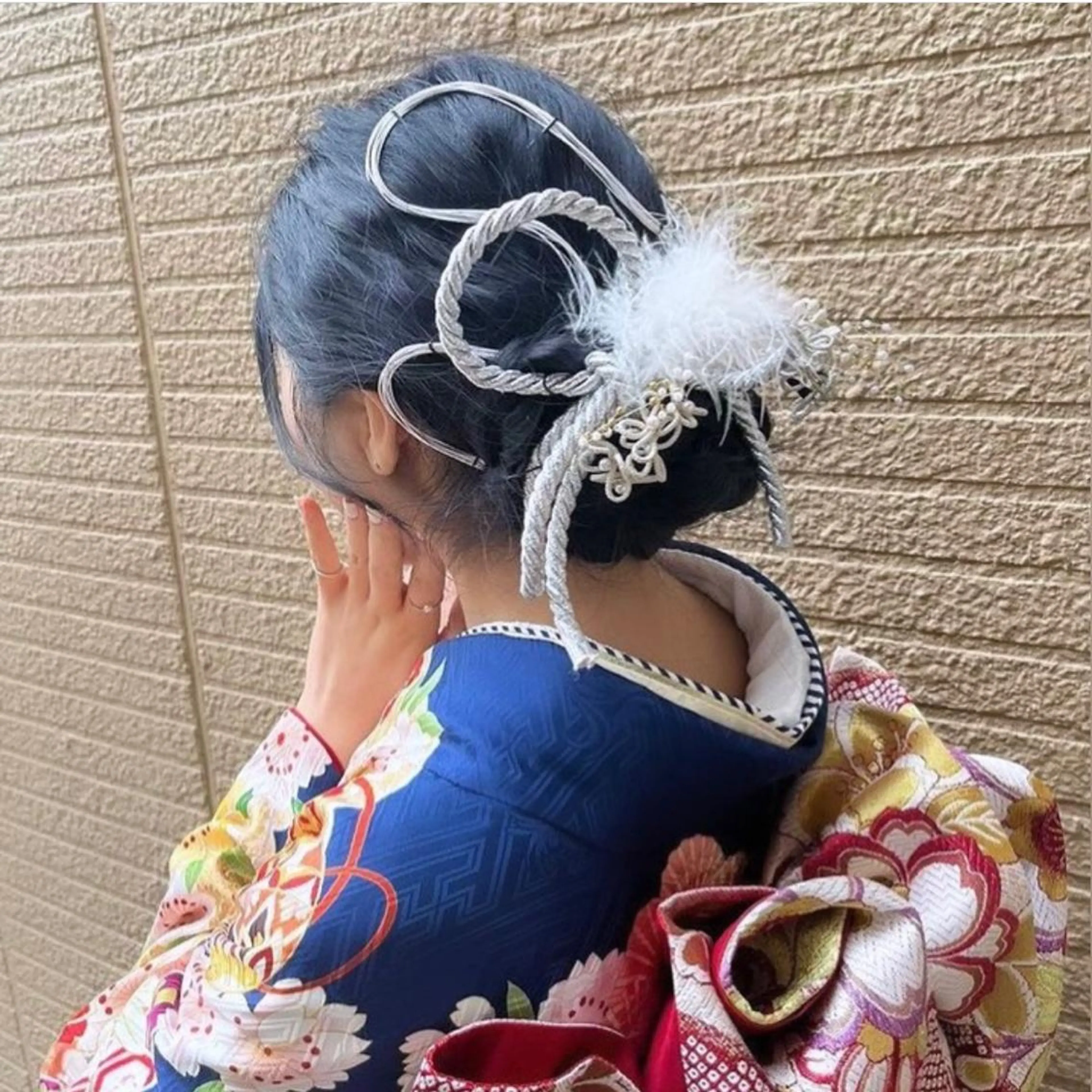 ロング 卒業式のヘアスタイル 学生 韓国風ヘア ロング 着付け 当日予約大歓迎💕/ Chisatoのその他イメージ