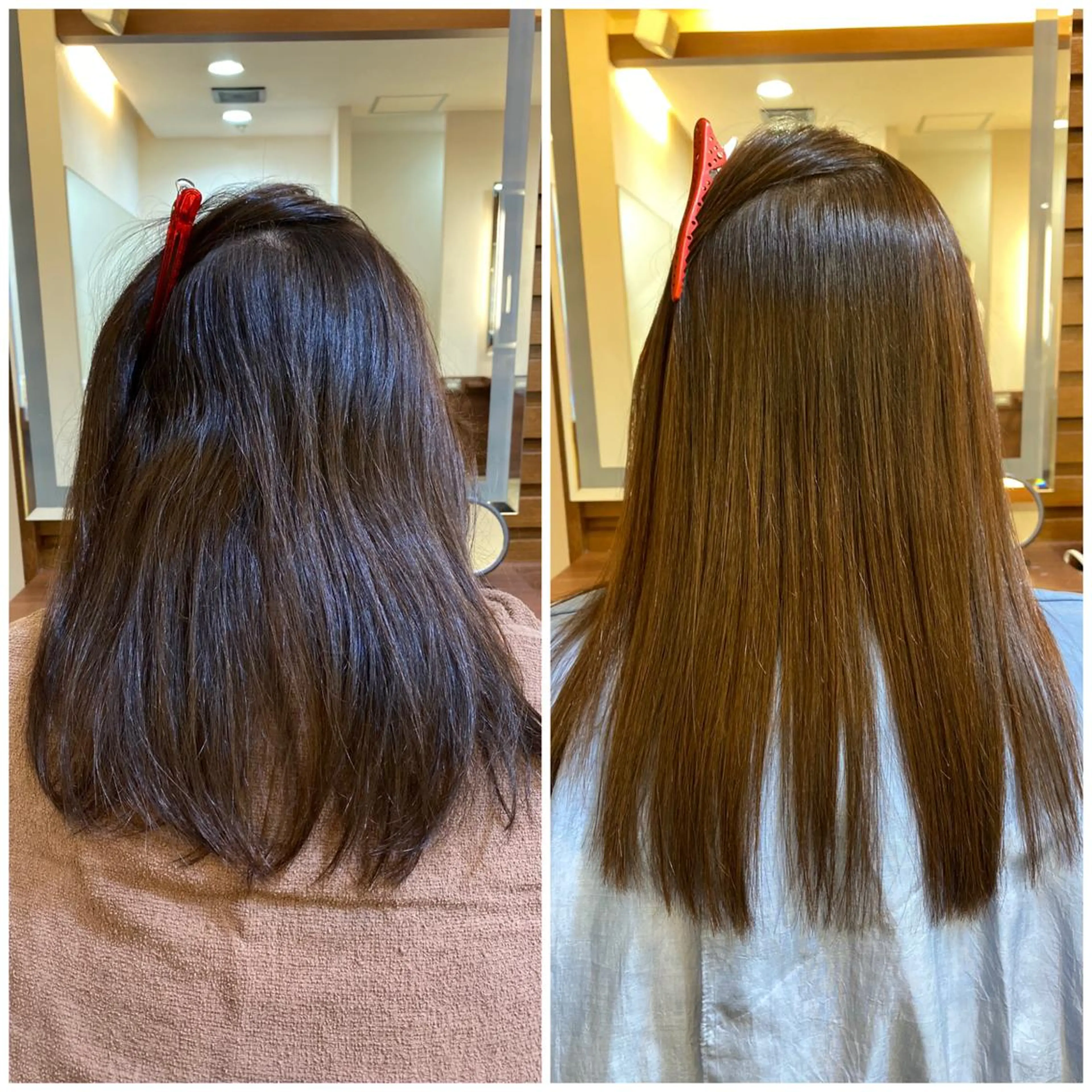 セミロング 縮毛矯正 トリートメント ヘッドスパ ヘアセット 韓国レイヤー/ 顔周り💕田中将吾のヘアスタイル