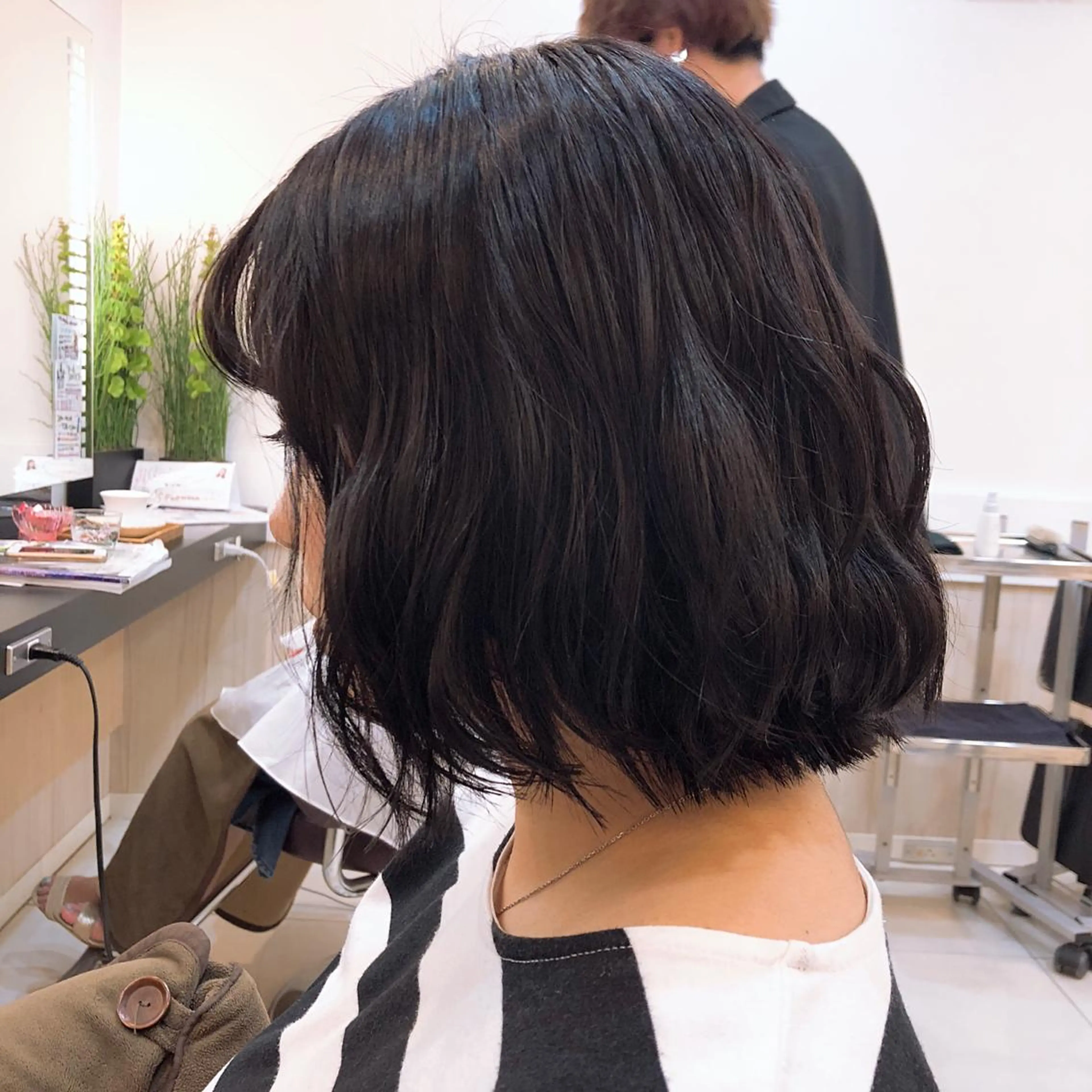 ミディアム カラー ヘアアレンジ リリー /Men's/パーマのヘアスタイル