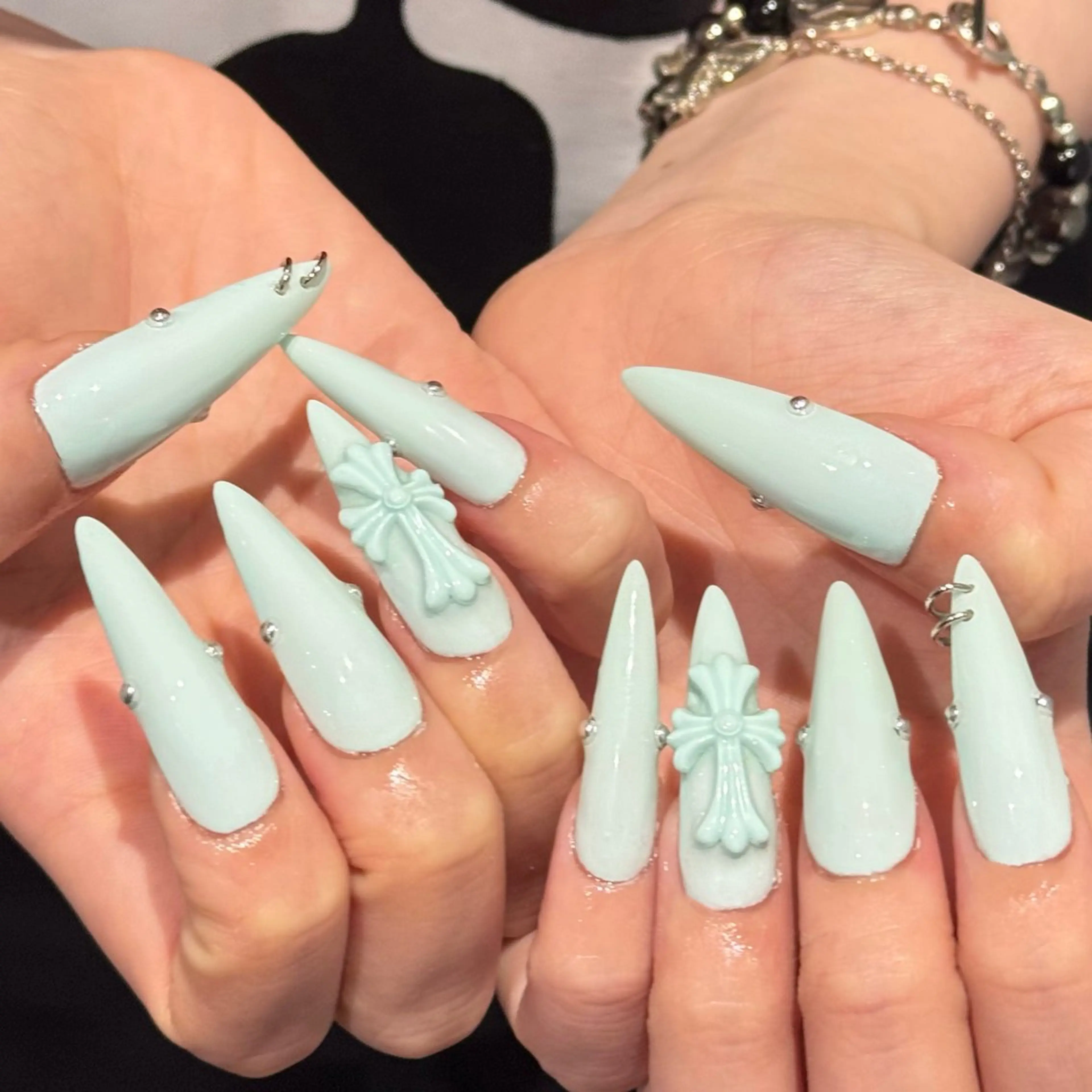 ネイル ハンドネイル ミチ💖吉祥寺💖 icebbleuのネイルデザイン