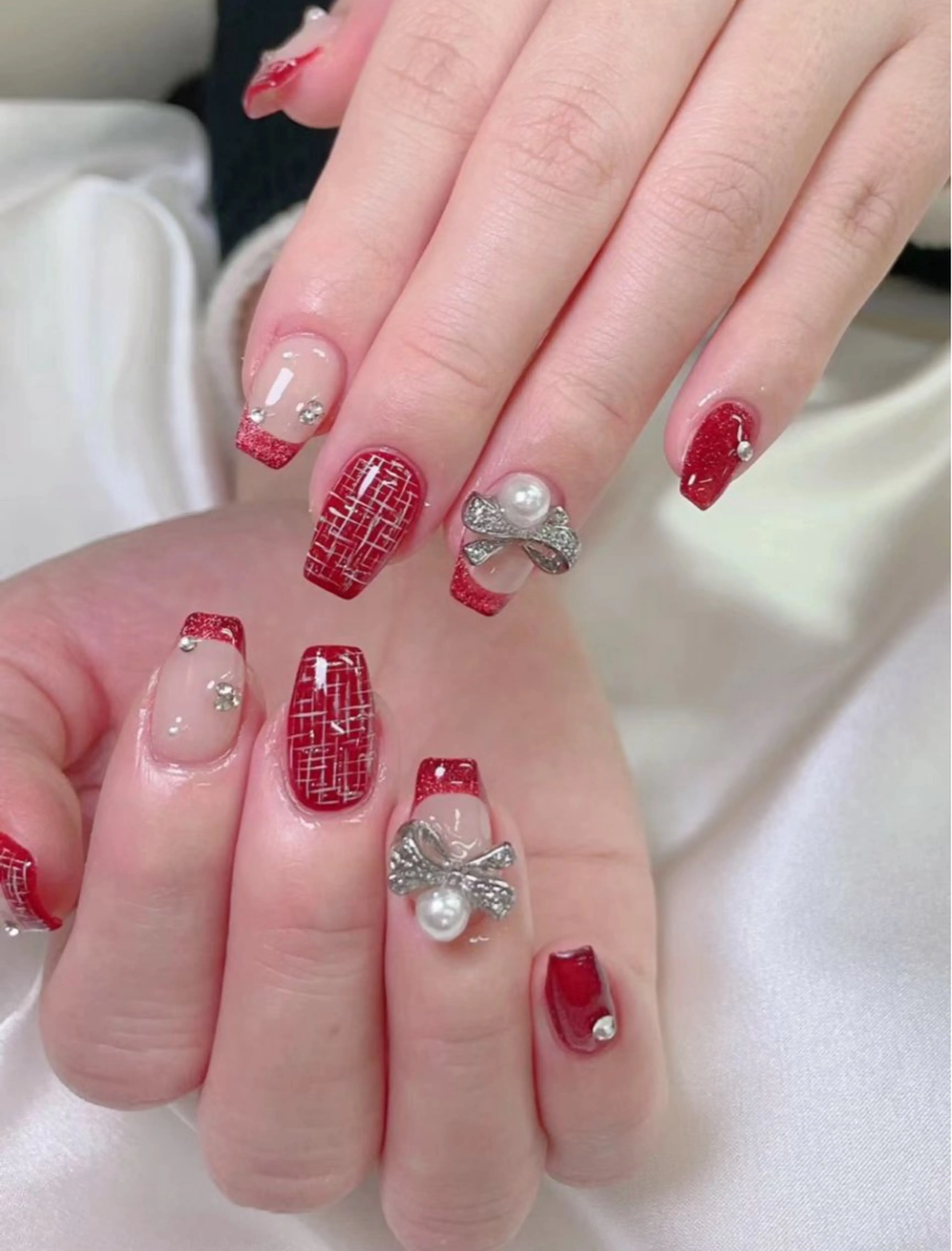 ネイル フレンチネイル ToliyDeliy Nail Salonのネイルデザイン