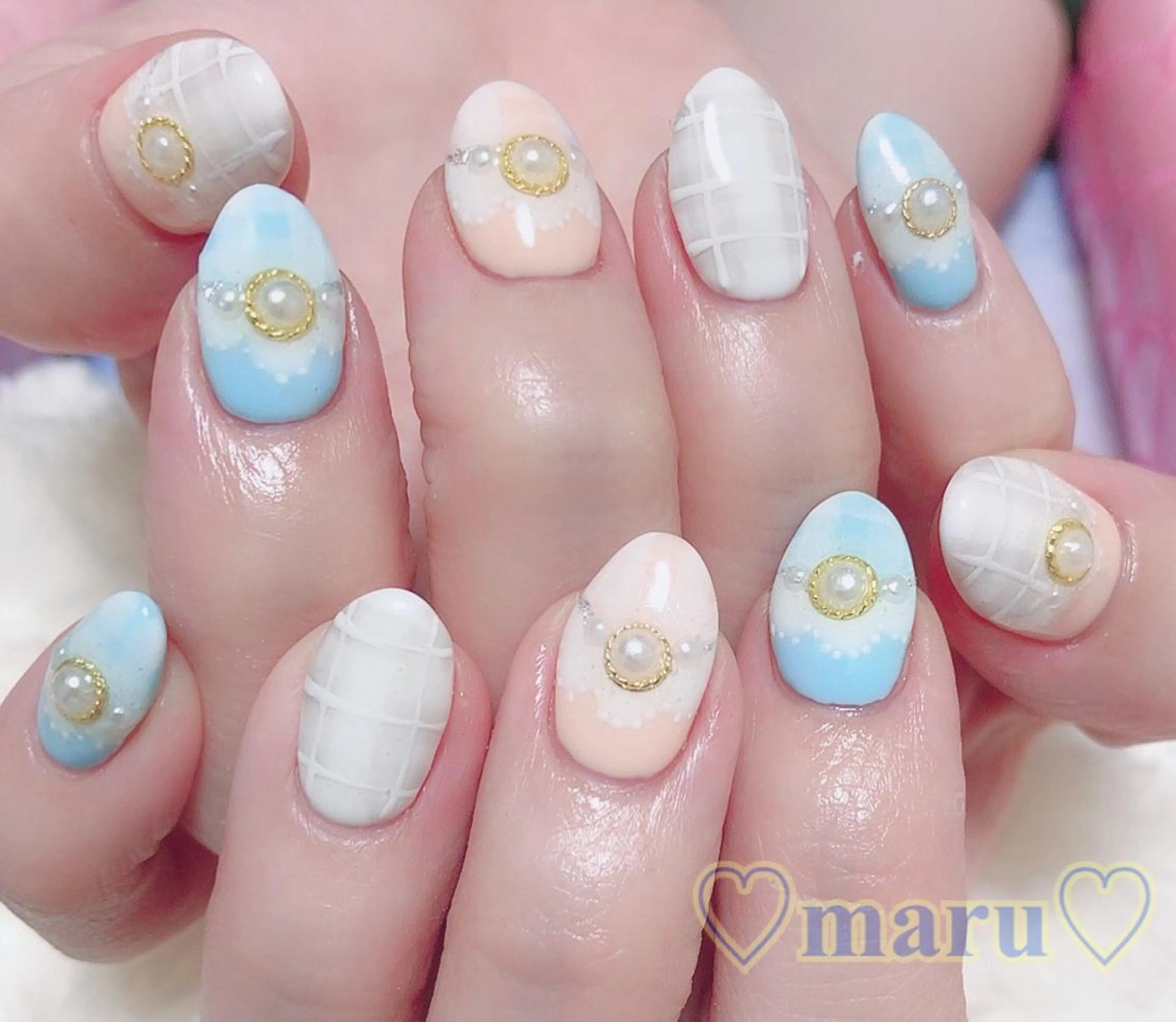 ネイル ハンドネイル フットネイル まるみ♡7/1〜値上 げ致します(>_<)のその他イメージ