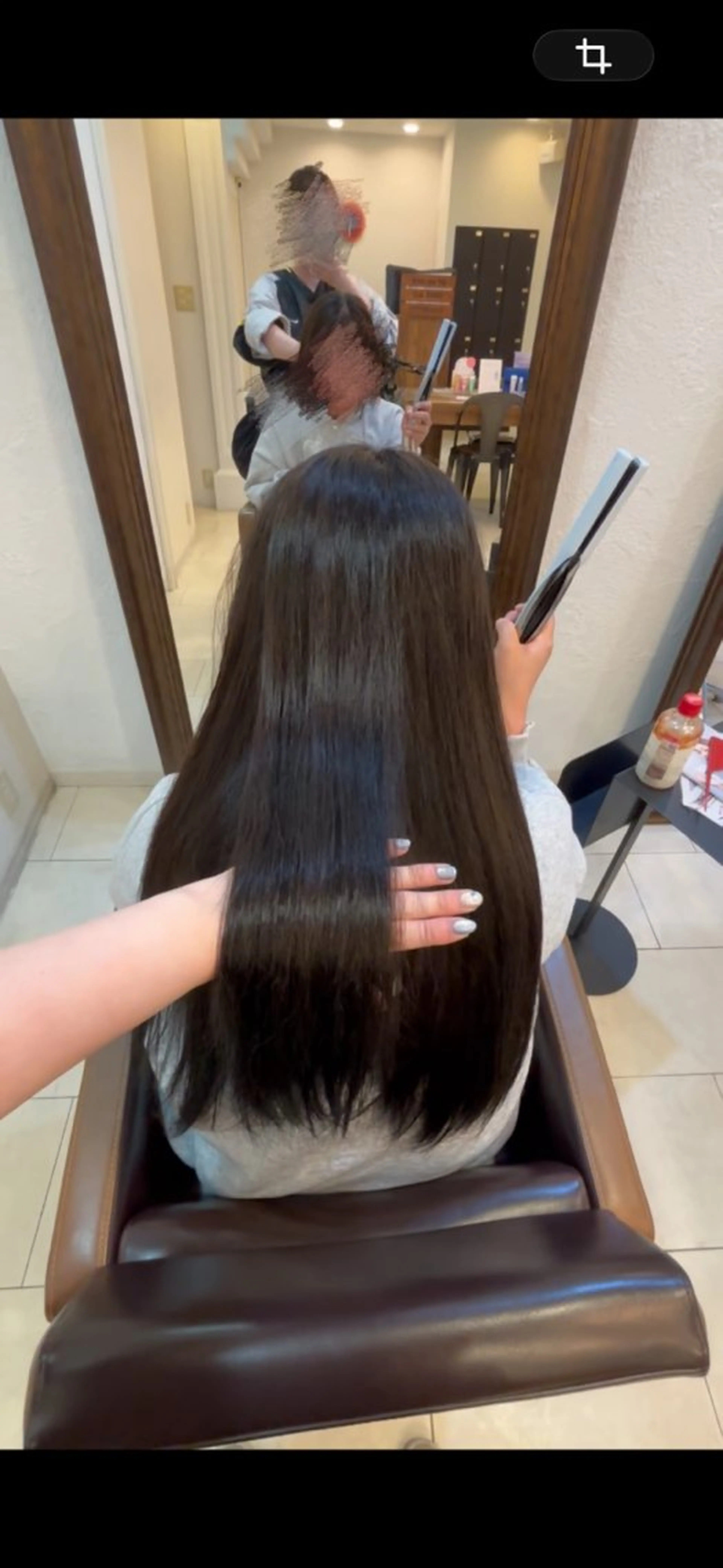 ロング カラー 黒髪 ナチュラルブラック トリートメント 松本 さくらのヘアスタイル