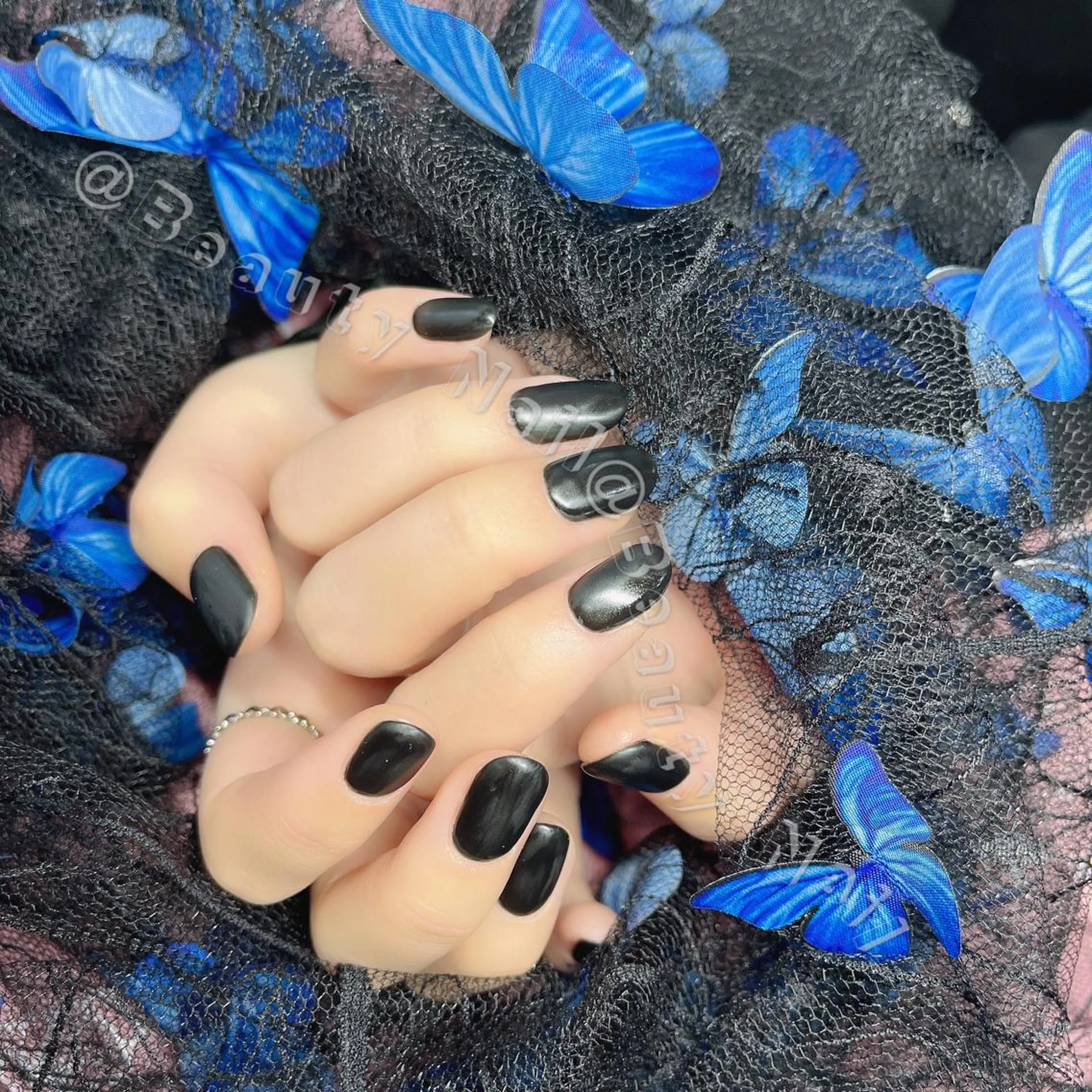 ネイル ジェルネイル マットネイル Moonstone Salon所属・Moonstone Salonのネイルデザイン