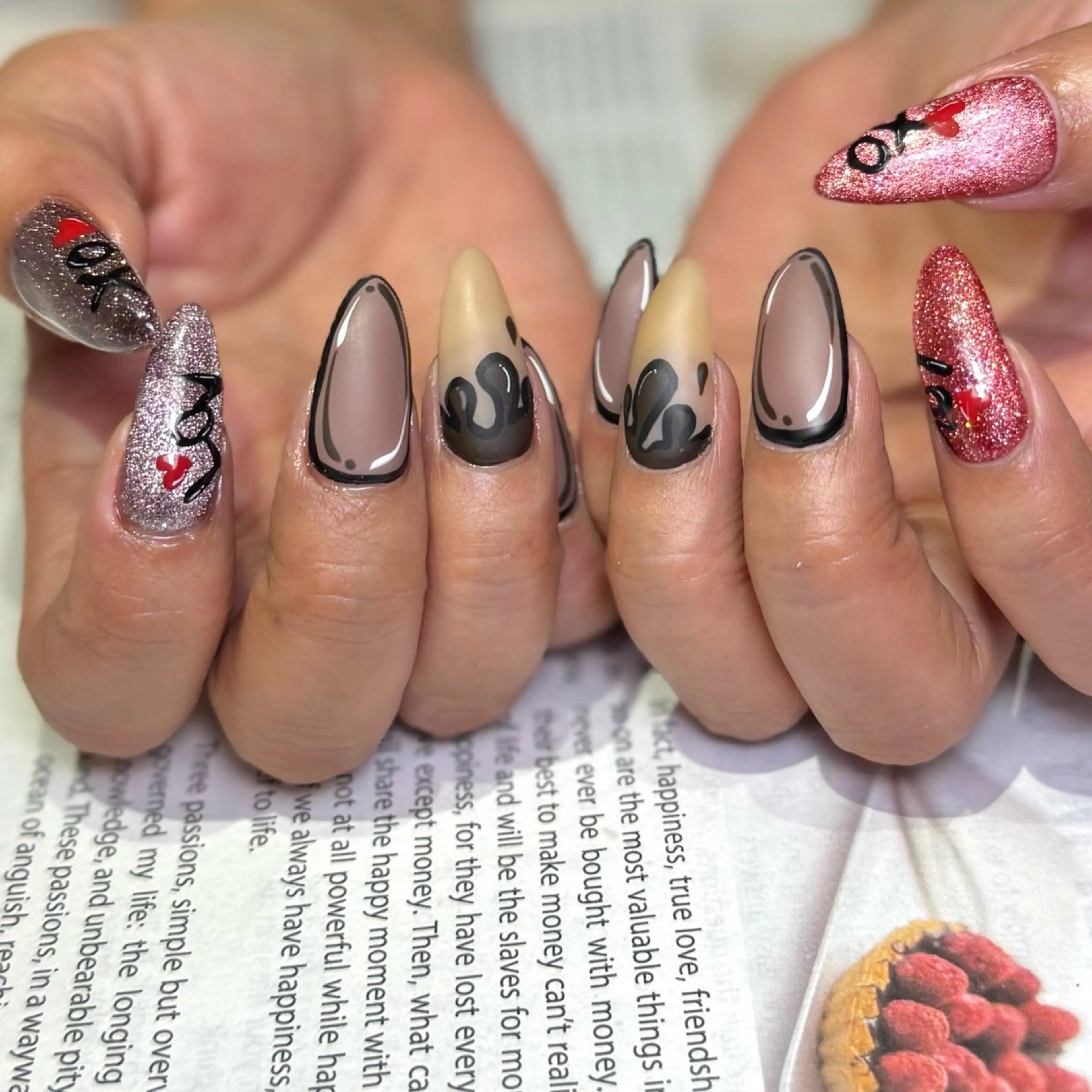 ネイル ハンドネイル Mnailsalon フィルイン対応サロンのネイルデザイン