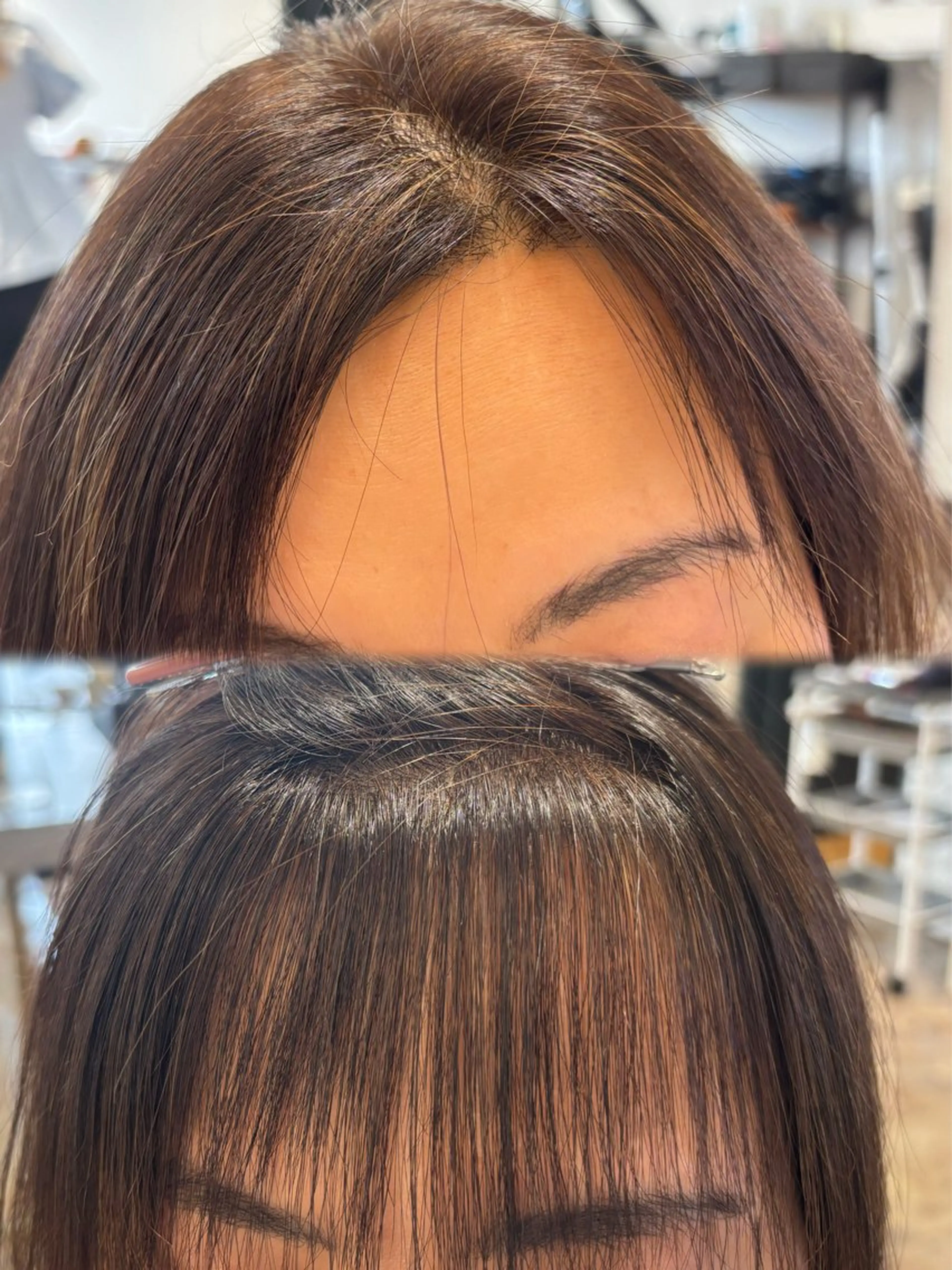 ミディアム パーマ 札幌クロスパーマ /🎀柴田ひな🎀のヘアスタイル