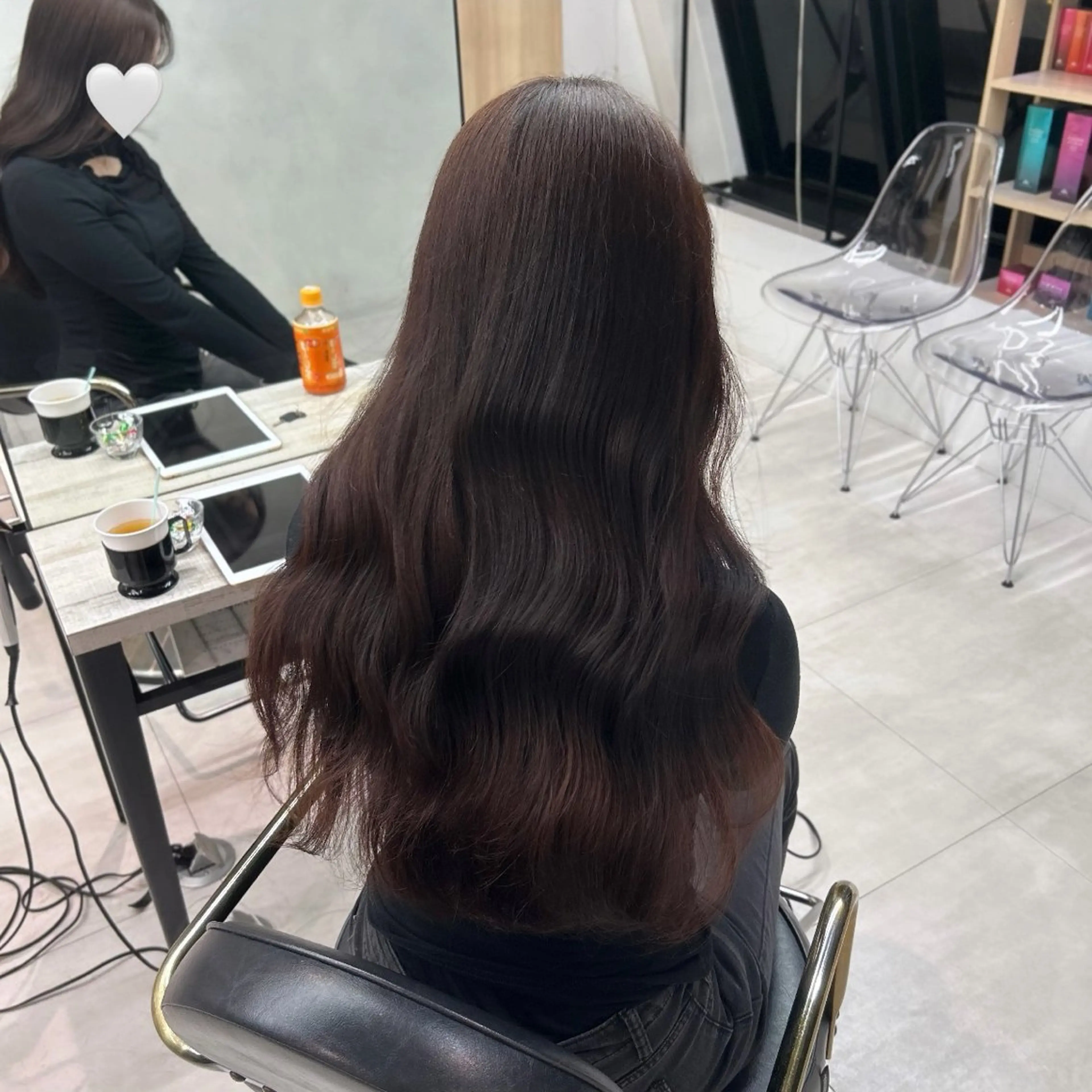 ロング カラー ヘアカラー 志村 奈々のヘアスタイル
