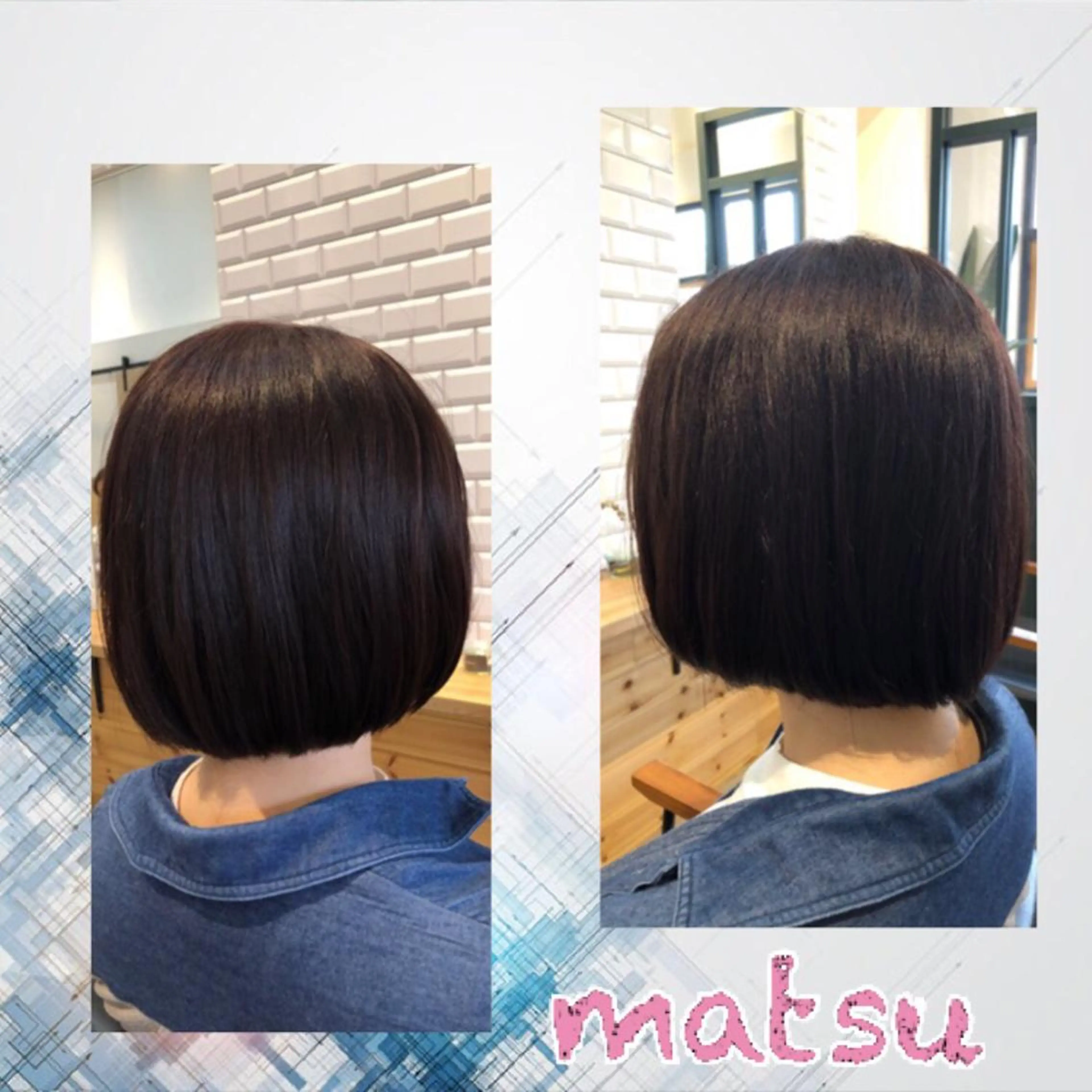 ショート MATSU 🌟韓国🇰🇷のヘアスタイル