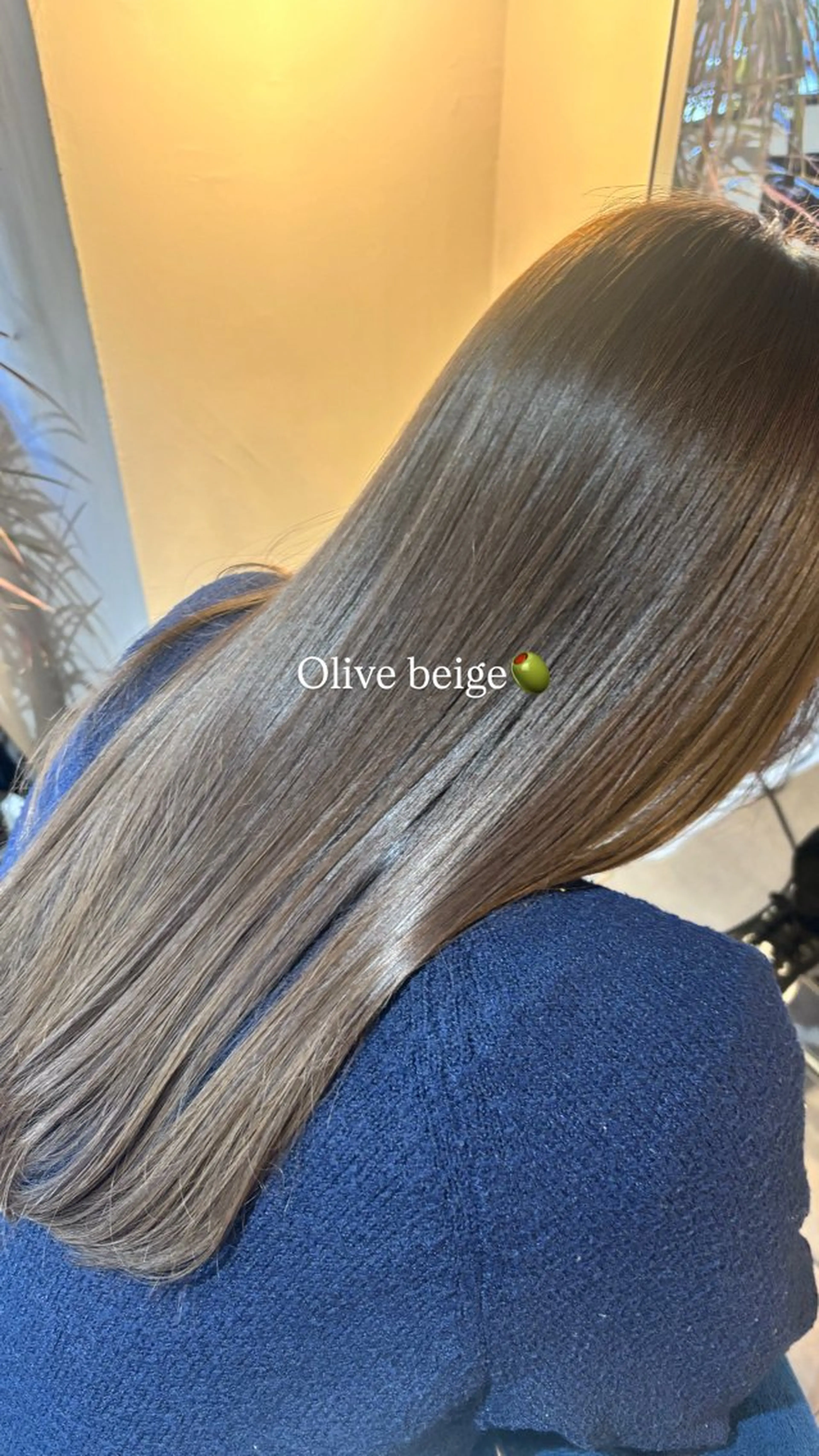 ロング ヘアカラー トリートメント Kazuha /透明感カラーのヘアスタイル
