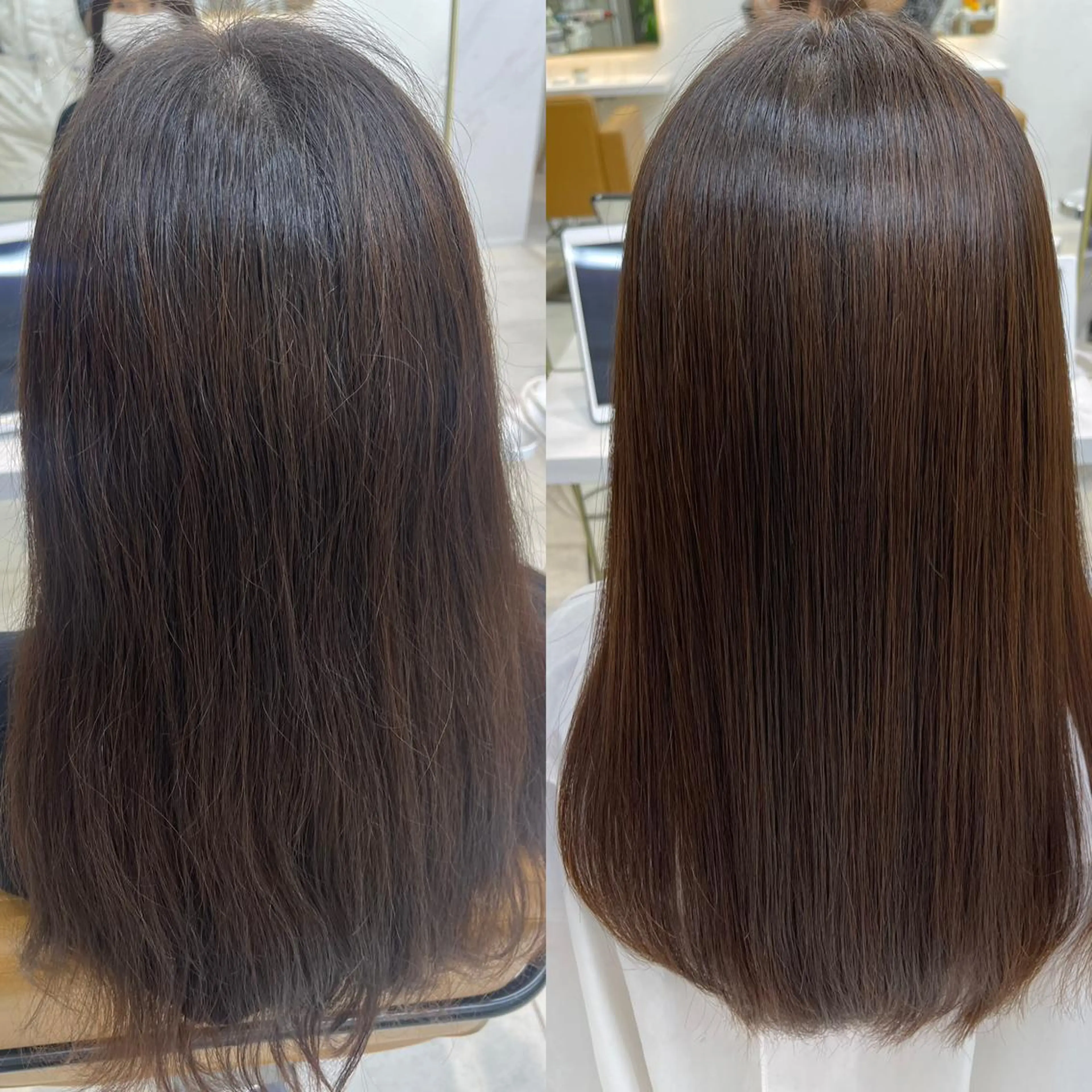 ロング 中顔面短縮 顔まわり新田大翔のヘアスタイル