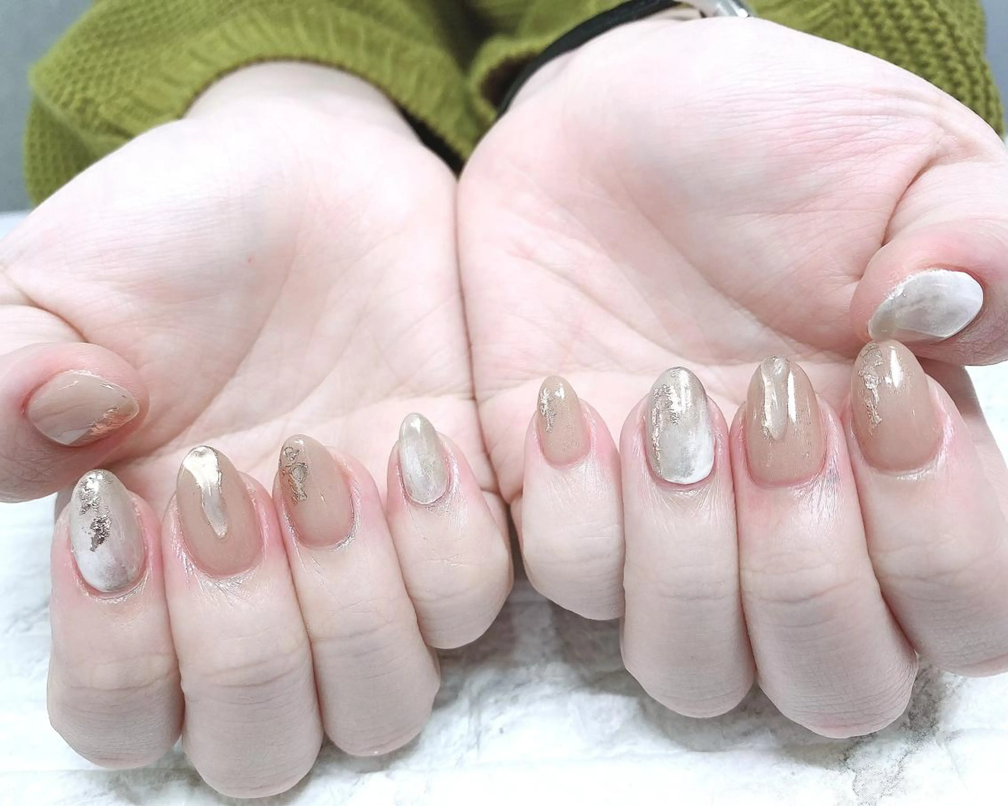 ネイル アートネイル オフのみ(ネイル) yochi nailのネイルデザイン