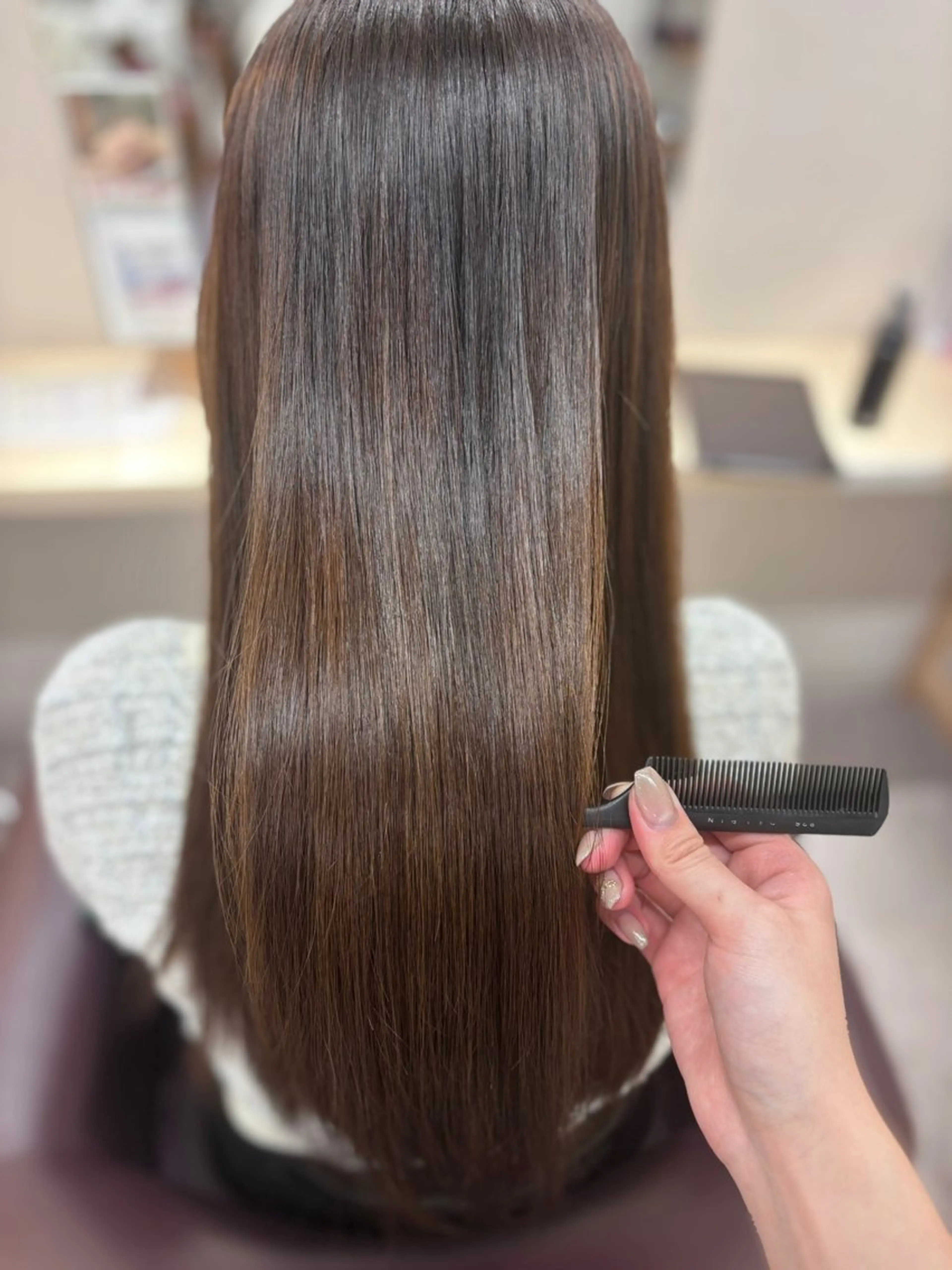 ロング カット トリートメント Haruka✄﻿ 透明感カラー🫧🌙のヘアスタイル