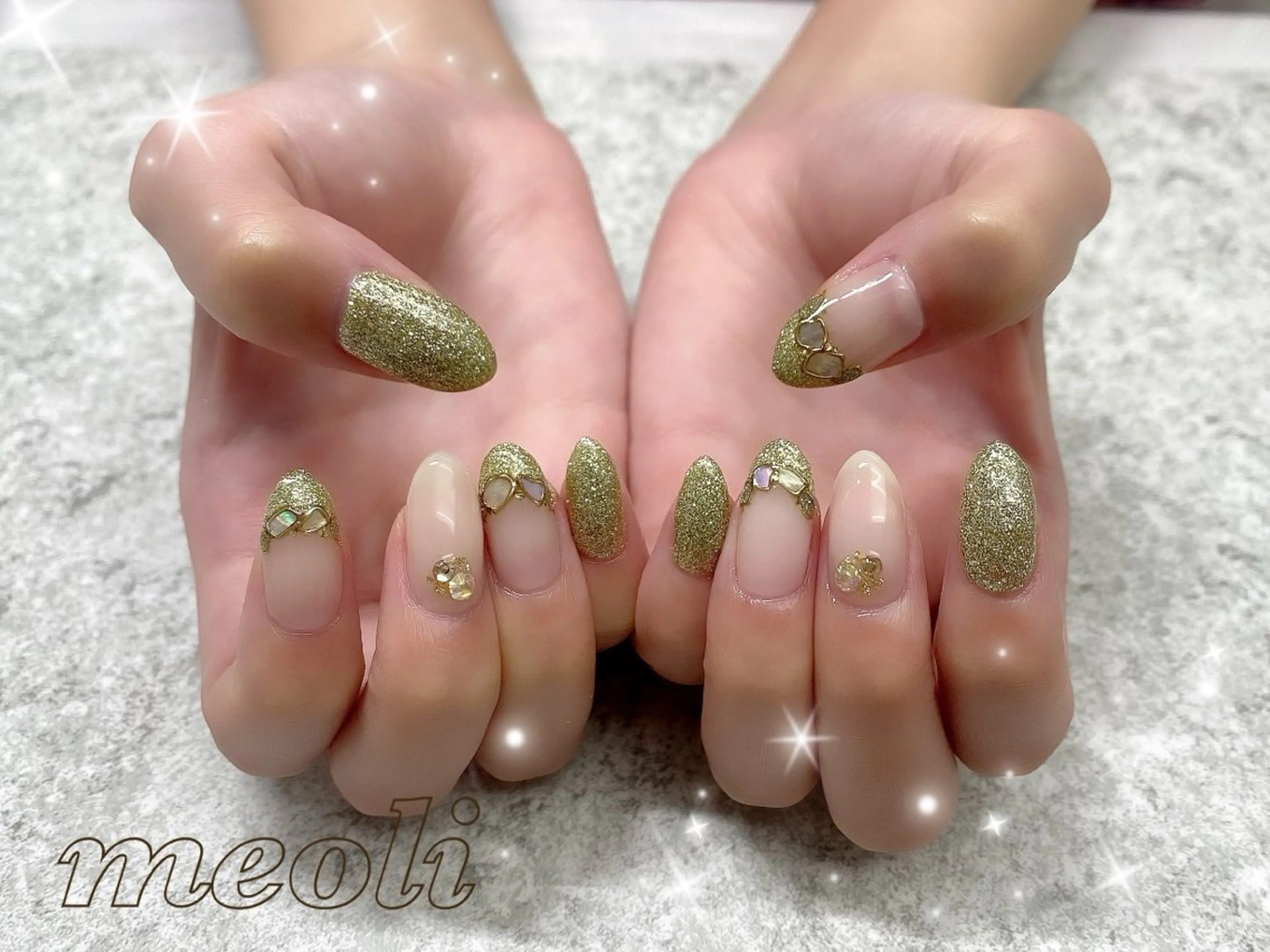 ネイル ハンドネイル nail salon meoli メグのネイルデザイン