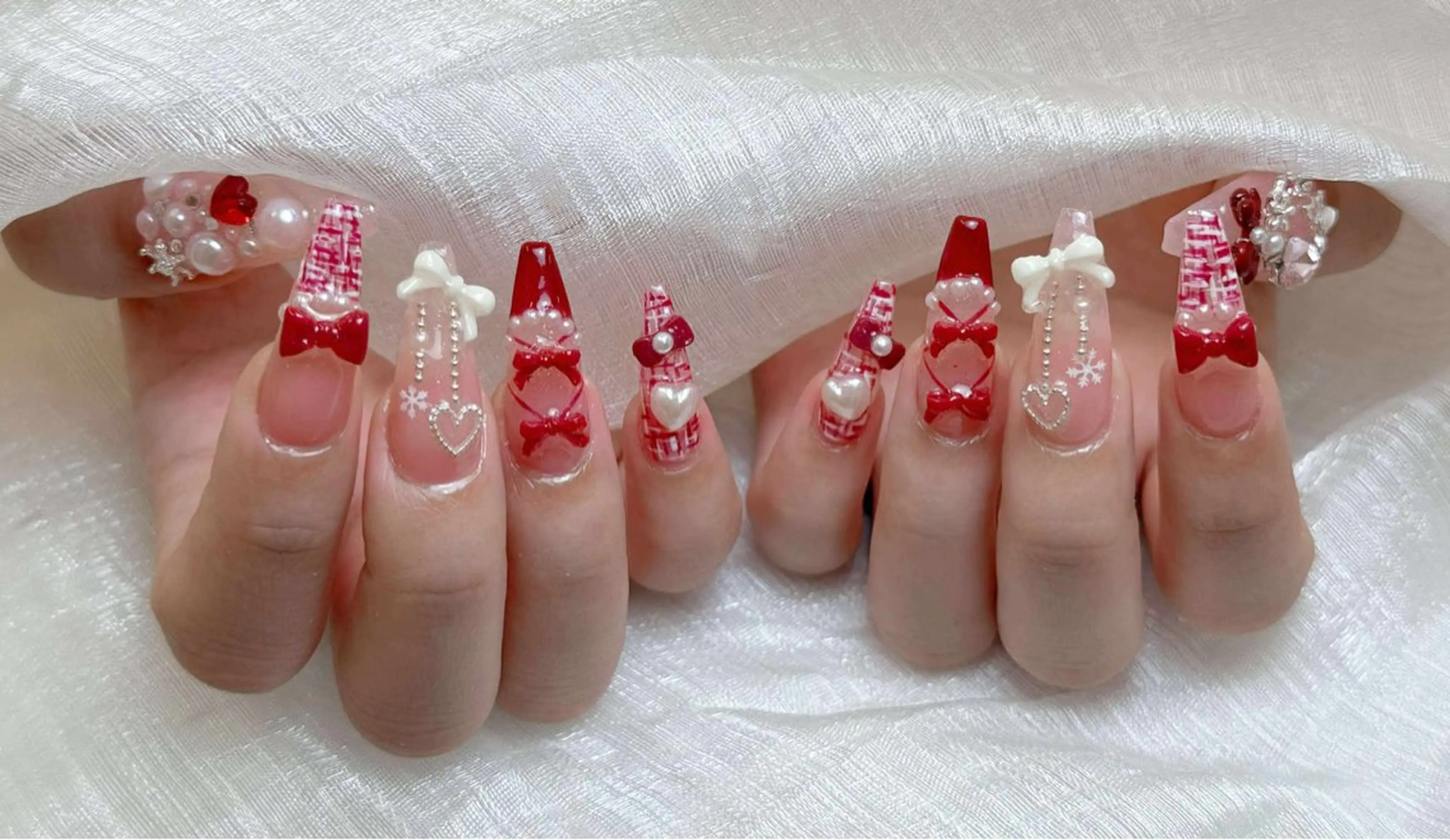 ネイル アートネイル 成人式 ジェルネイル ニュアンスネイル 夏ネイル ハンドネイル Jenn Nail Salonのネイルデザイン