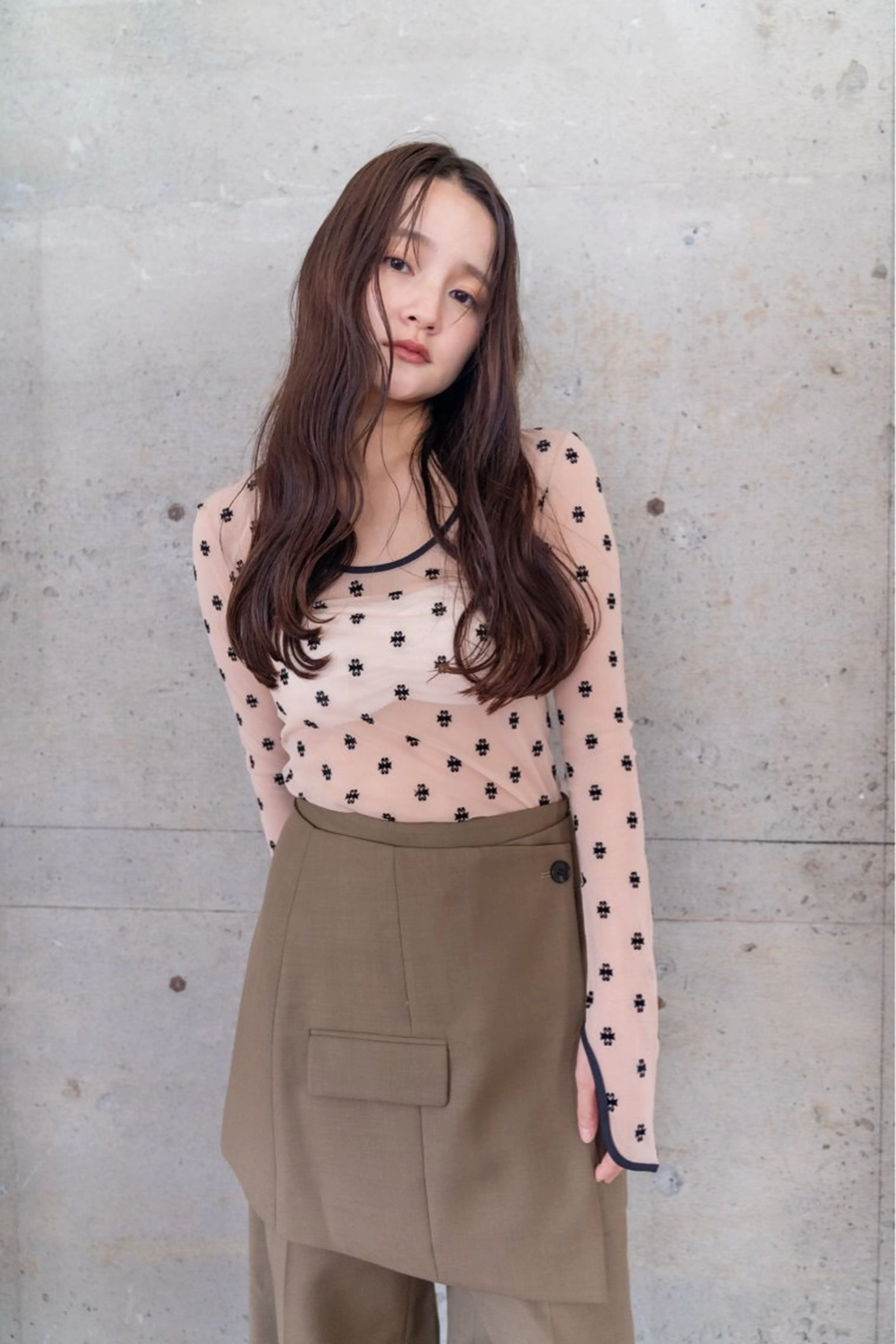 カラー green／ yumekaのヘアスタイル