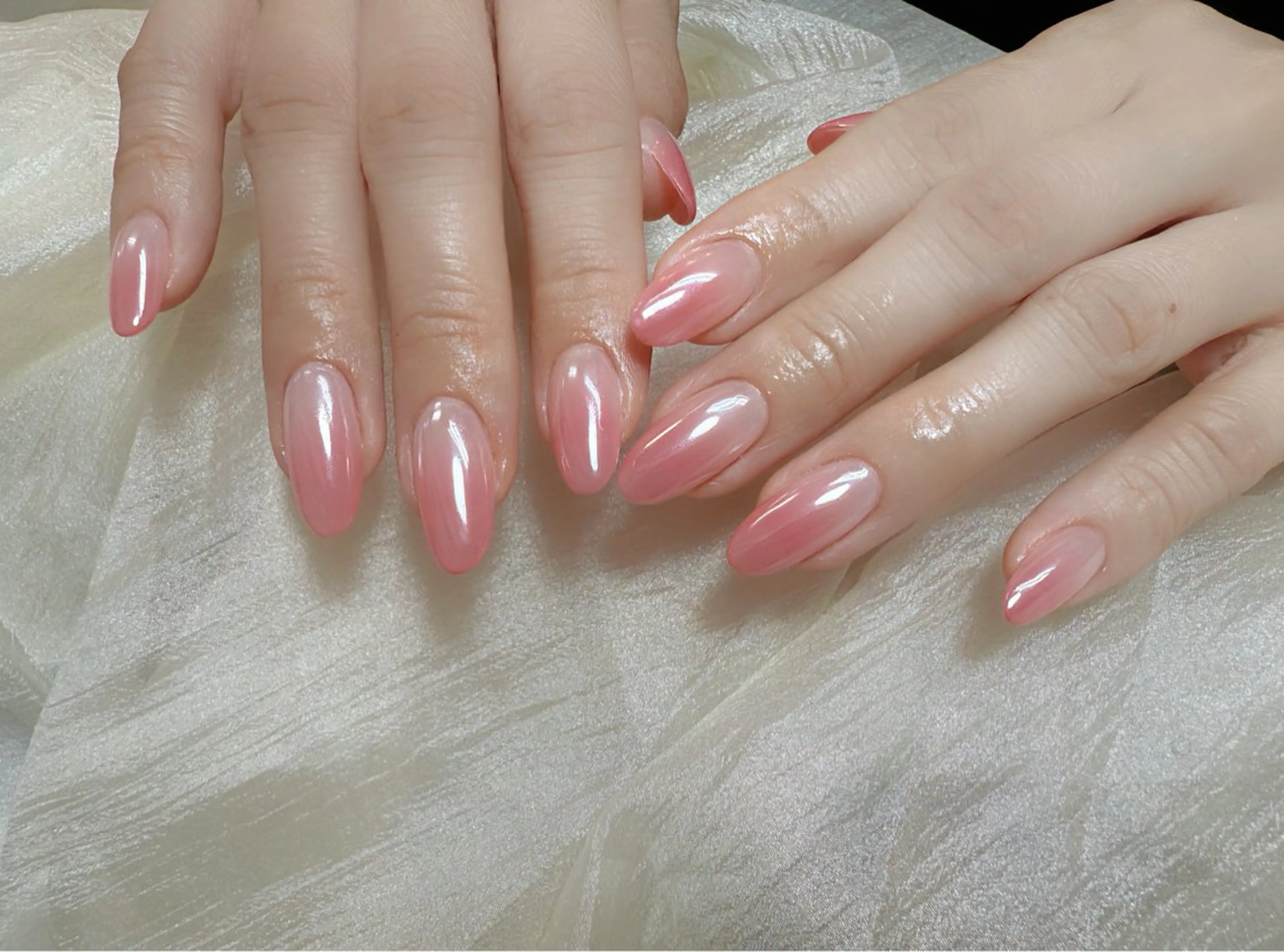 ネイル ミラーネイル ハンドネイル Flower nailのネイルデザイン