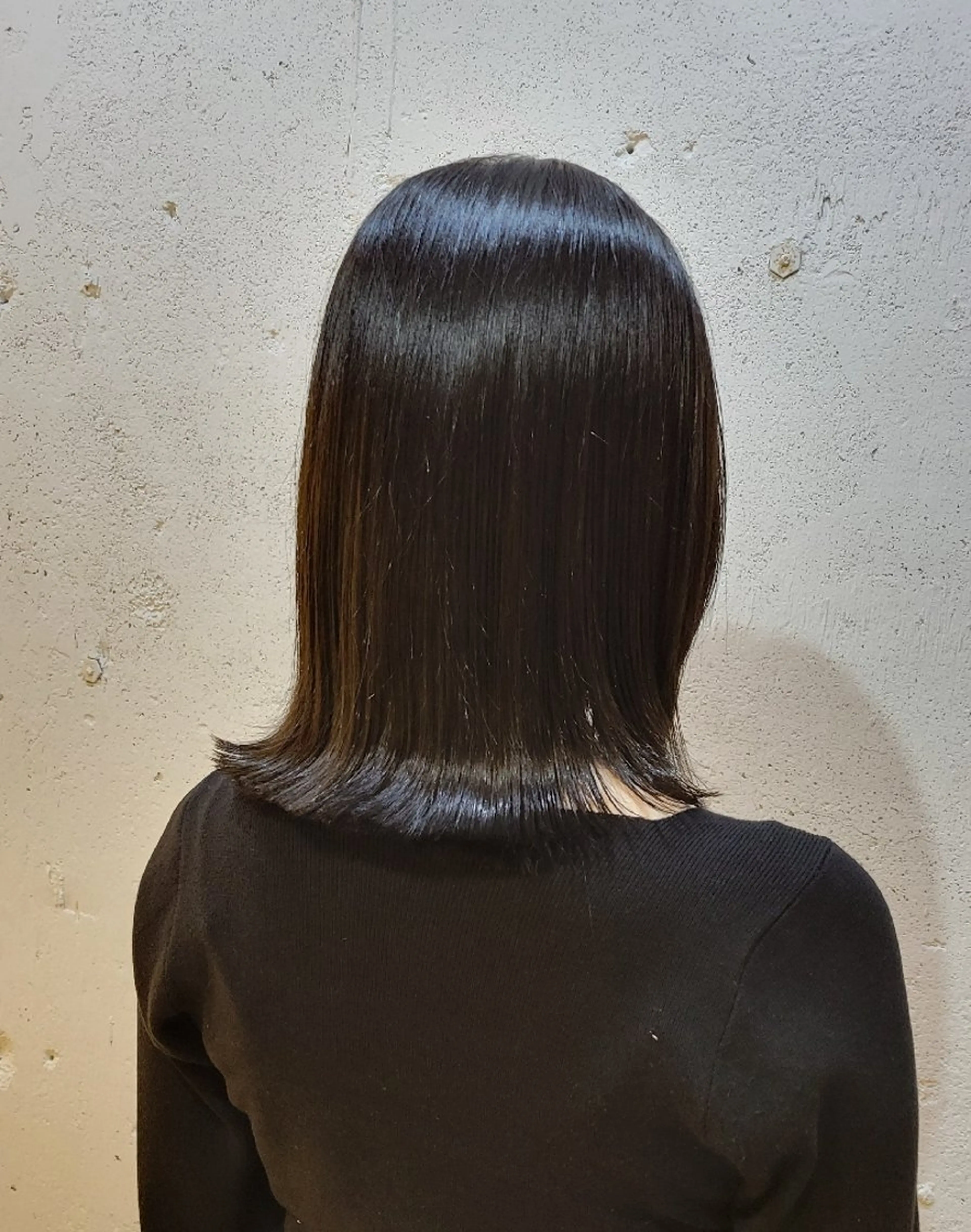 ミディアム Ayu🐾縮毛矯正/ ブリーチ無しカラーのヘアスタイル