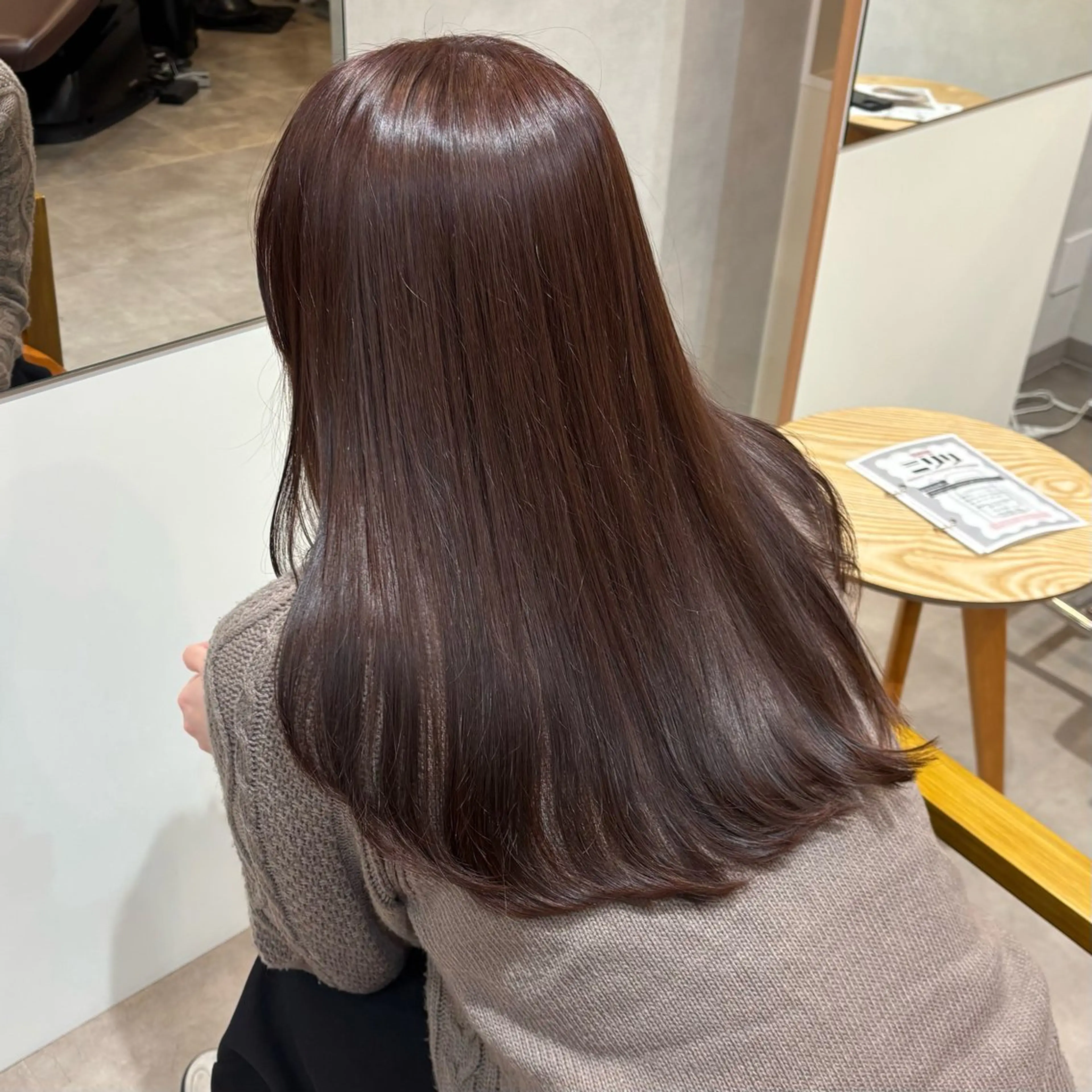 セミロング カラー ブラウンカラー カット ヘアカラー Lita. /樹里のヘアスタイル