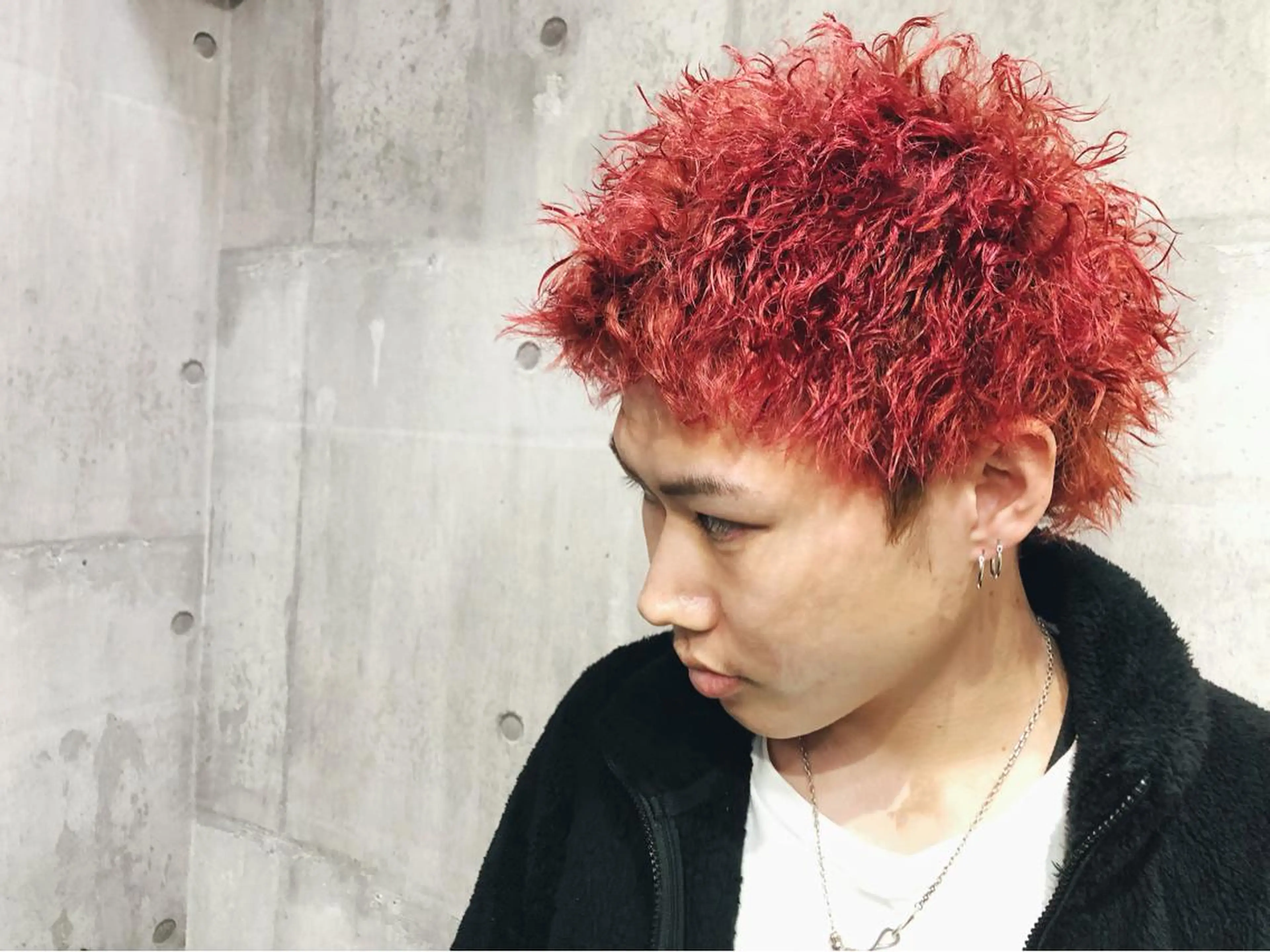 ショート パーマ カット パーマ トリートメント kazuki iconのヘアスタイル