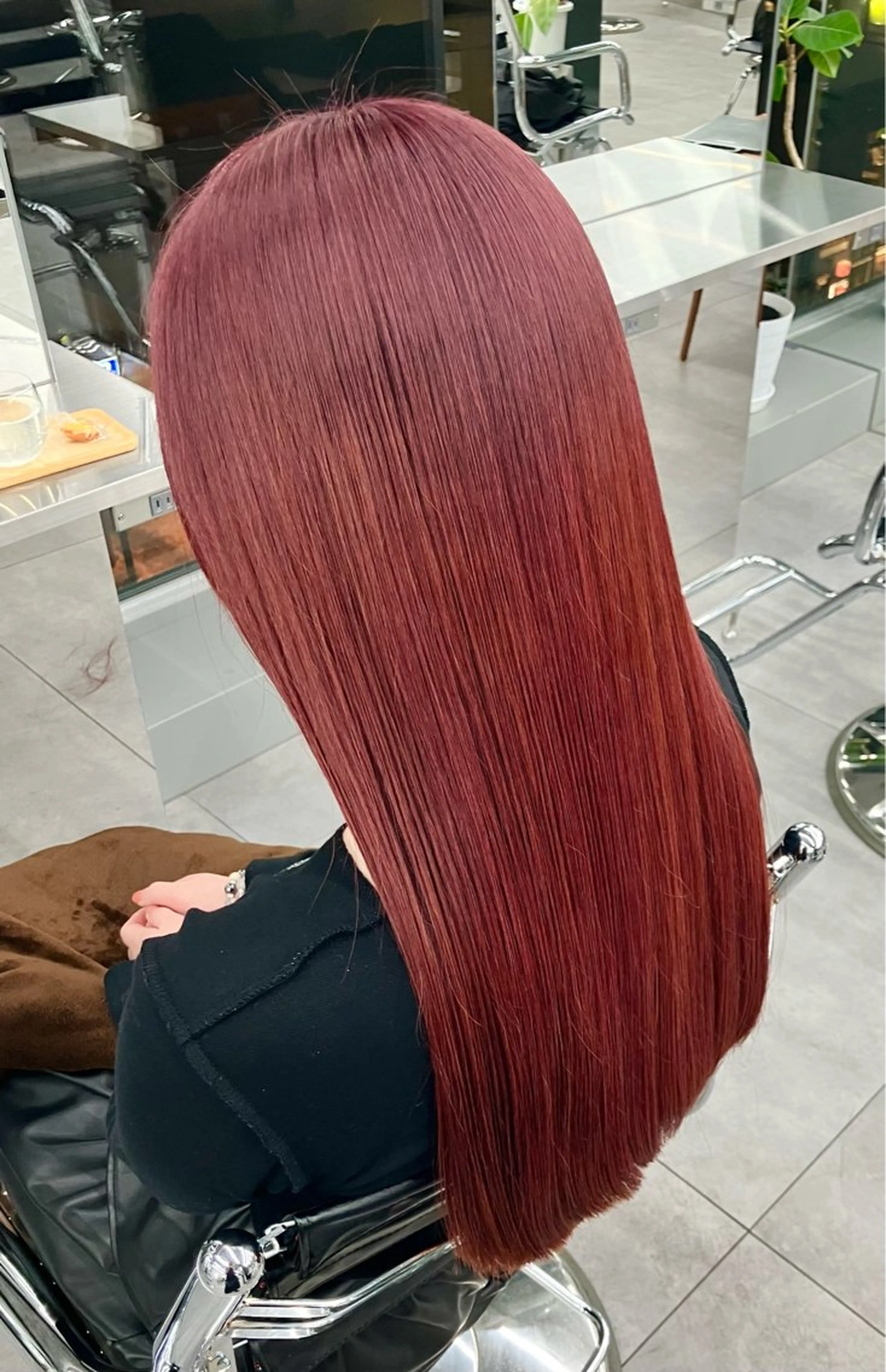 ロング ヘアカラー トリートメント 勝谷 悟史のヘアスタイル