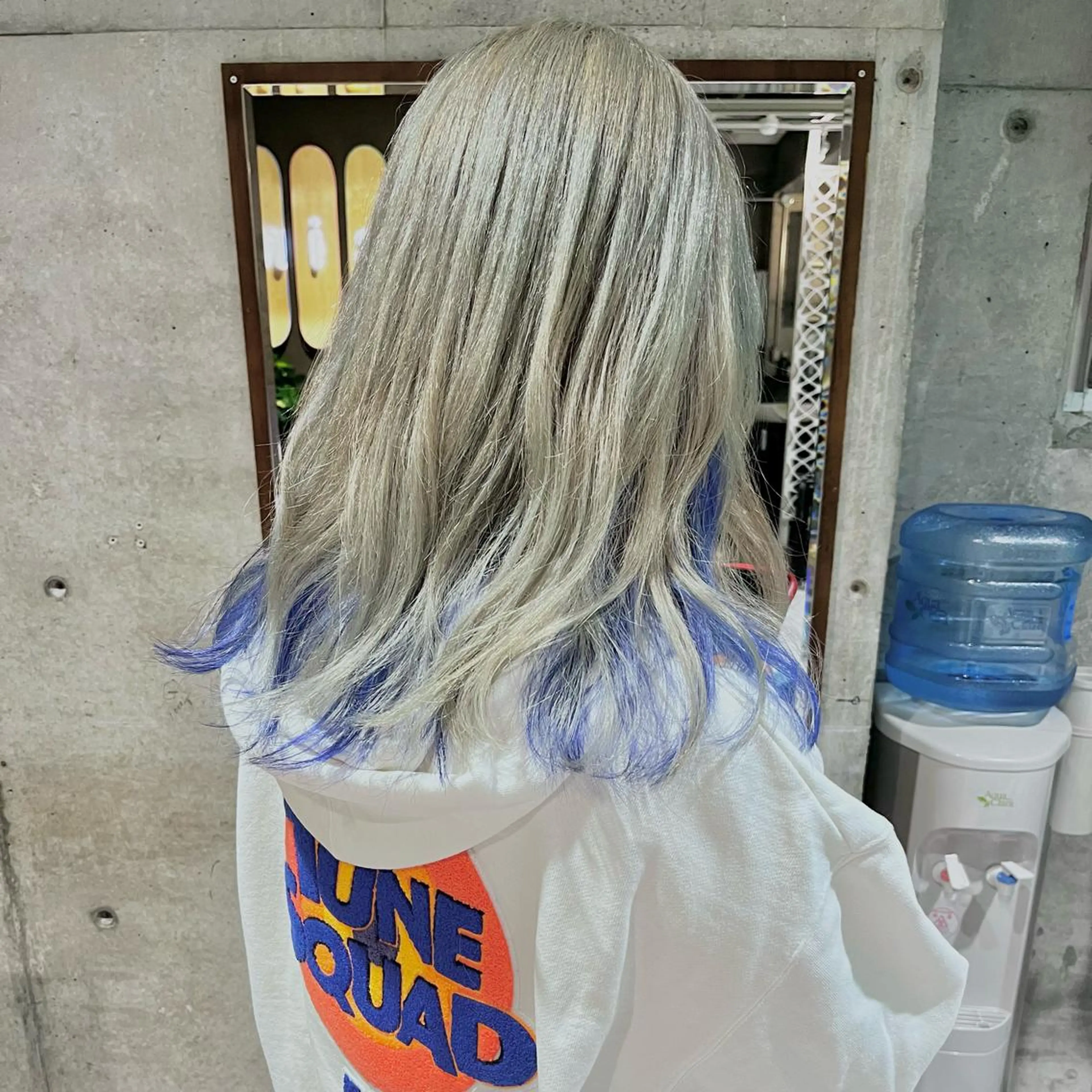 セミロング カラー ERNEST OSAKA所属・堺 鳳 ママ美容師 yukariのヘアスタイル