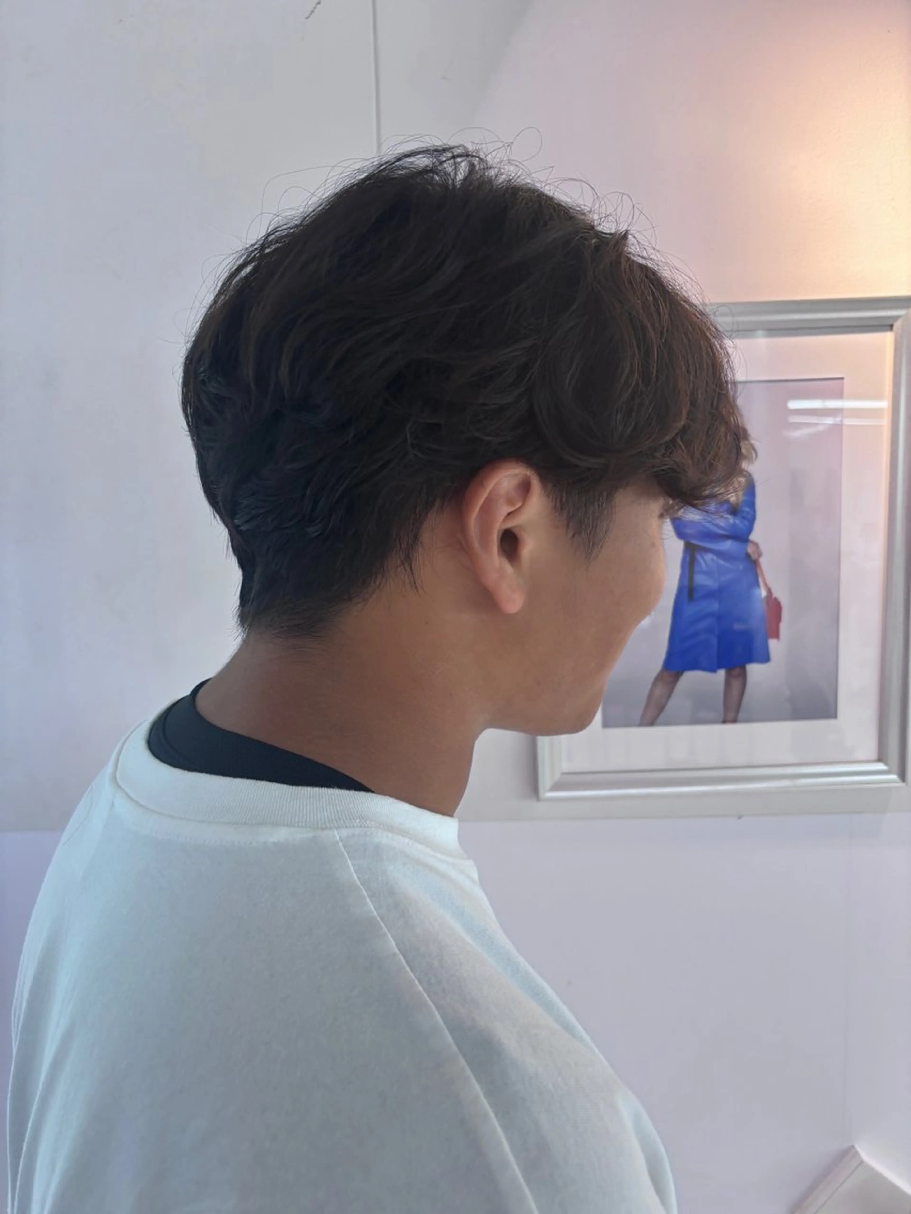 パーマ メンズ メンズパーマ ニュアンスパーマ リコ🪐レイヤー モデル募集のヘアスタイル